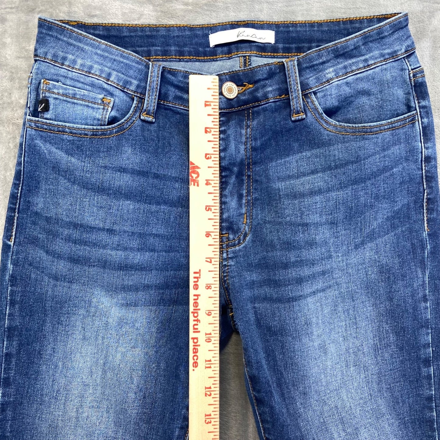 KanCan Women's Skinny Jeans Size 9 Blue Dark Wash