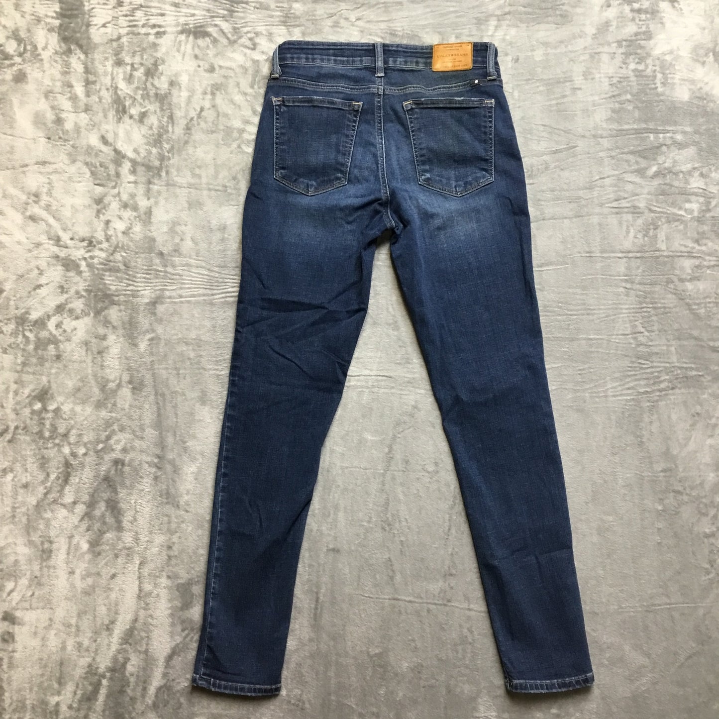 Lucky Brand Ava Skinny Jeans Women's Size 26 Dark Blue