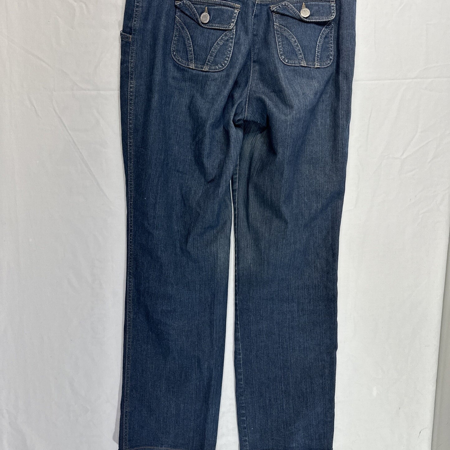 Emporio Armani Collezioni Antinea SRL Straight Leg Jeans Women’s 8 Dark Wash