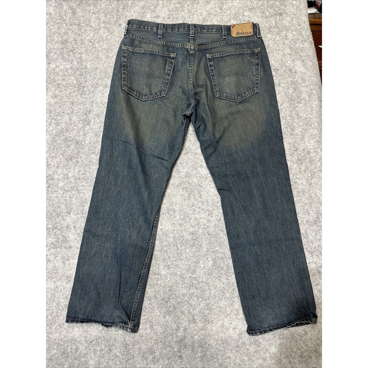 Denizen Levi's 281 Straight Fit Men's Jeans Size 38x32 Blue Dark Wash Denim