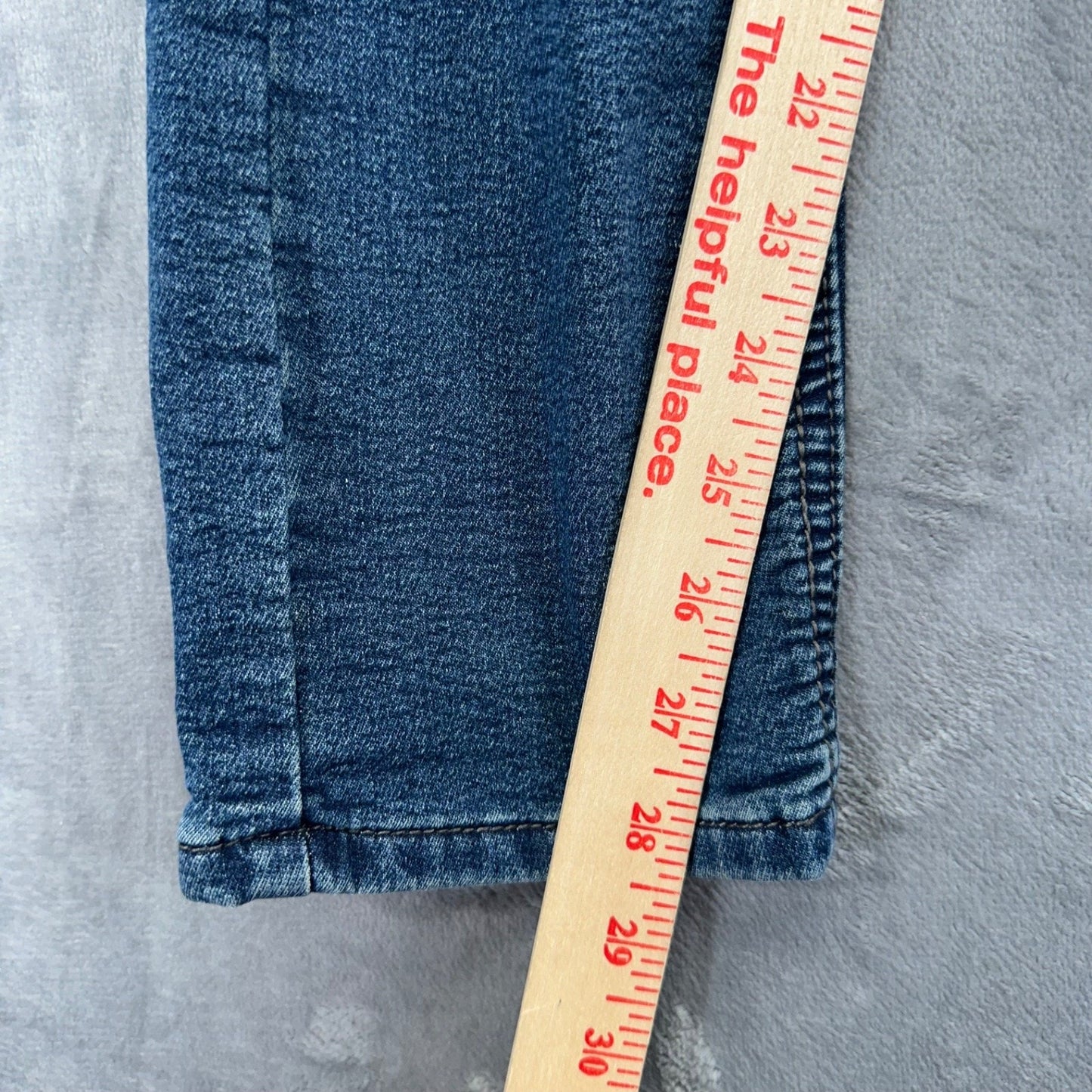 Vintage Genes Black Men's Slim Fit Jeans 30 Blue Medium Wash Denim