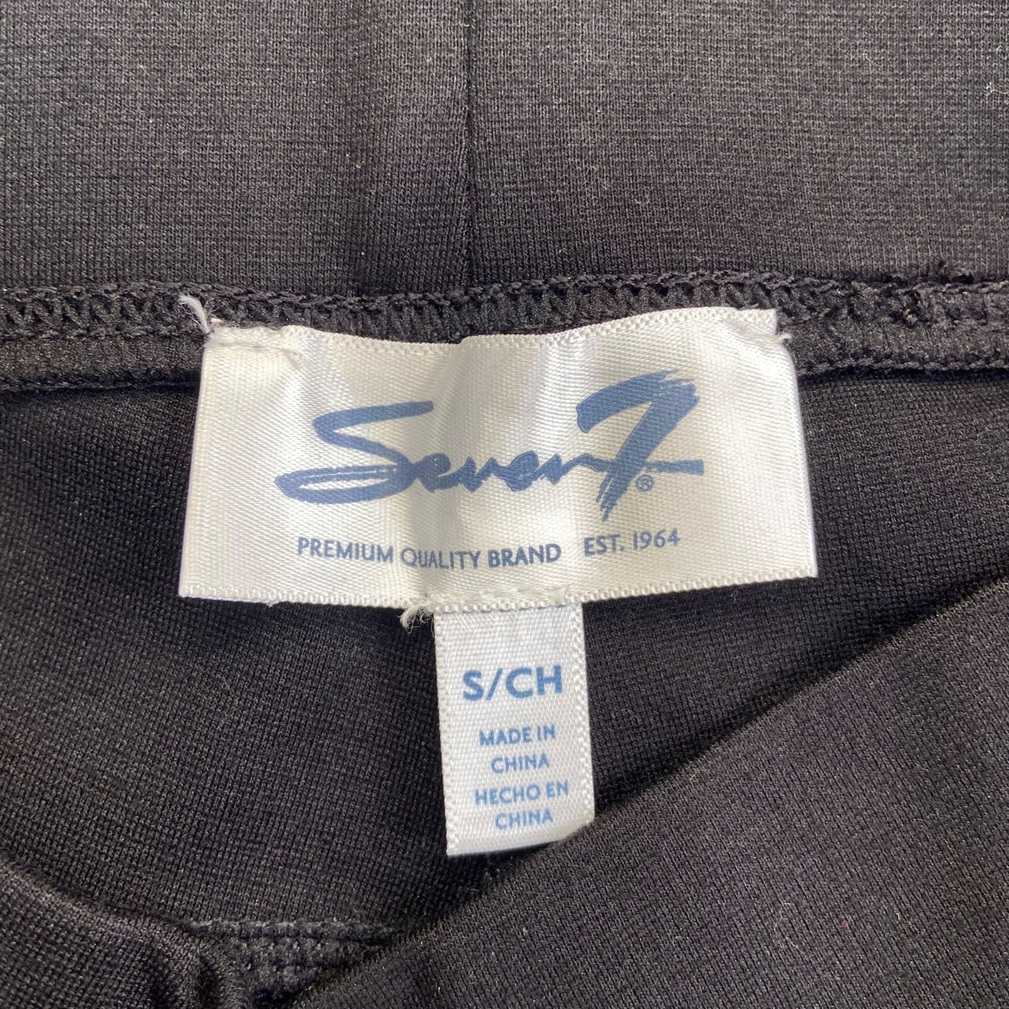 Seven7 Women's Pull On Legging Pants Small Black