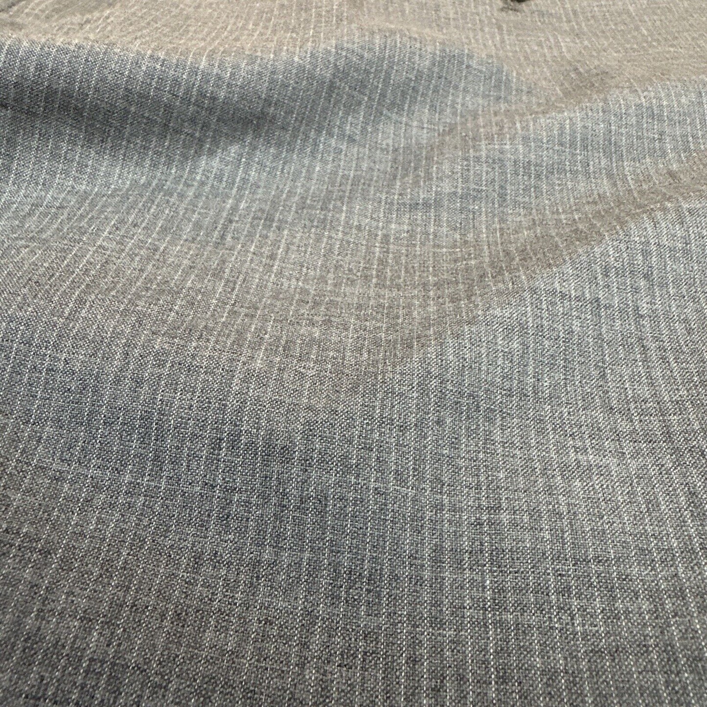 Tommy Hilfiger Wool Dress Pants Men's Size 40x32 Gray Striped Pants Formal
