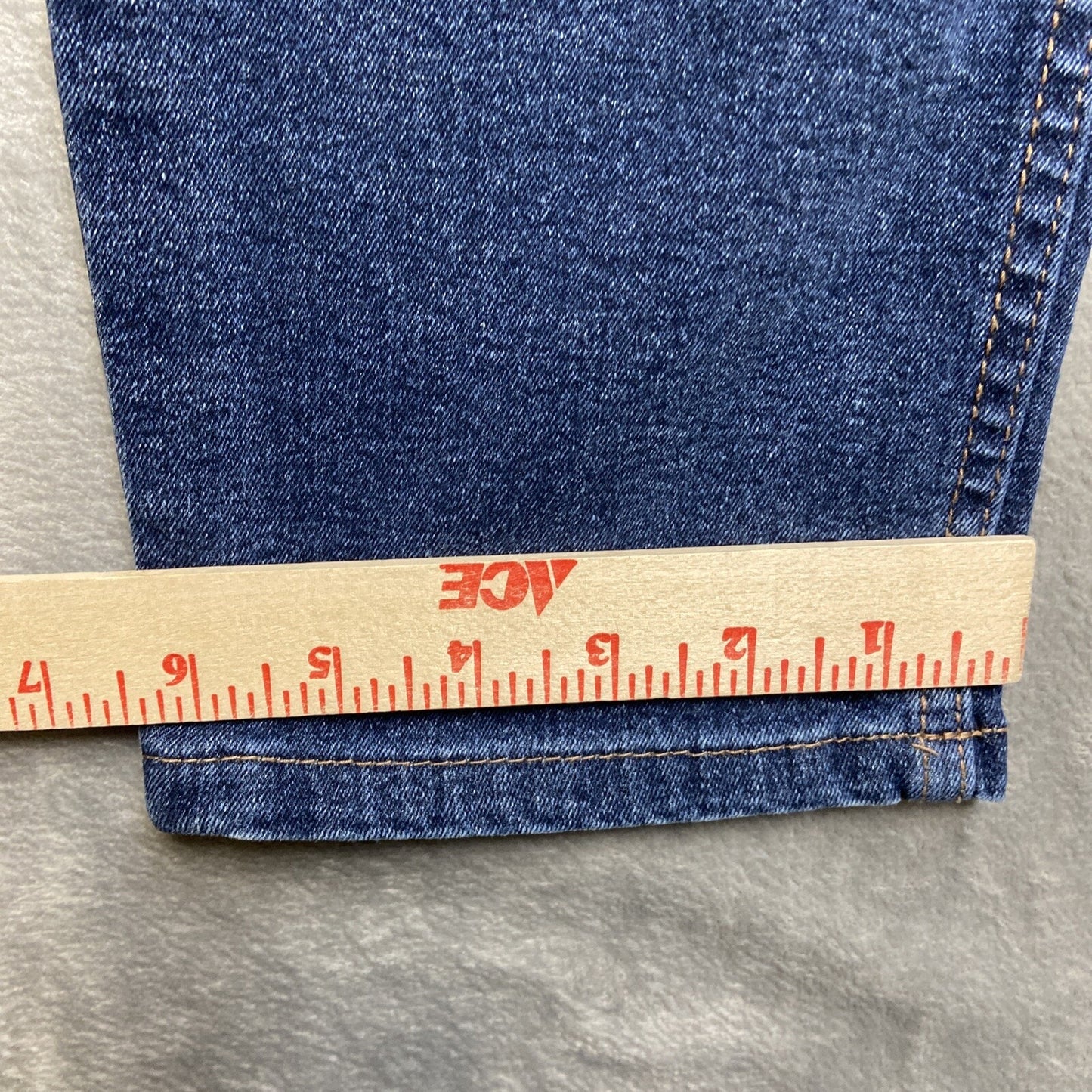 M Tailor Straight Jeans Men’s Size 30x30 Dark Blue Denim