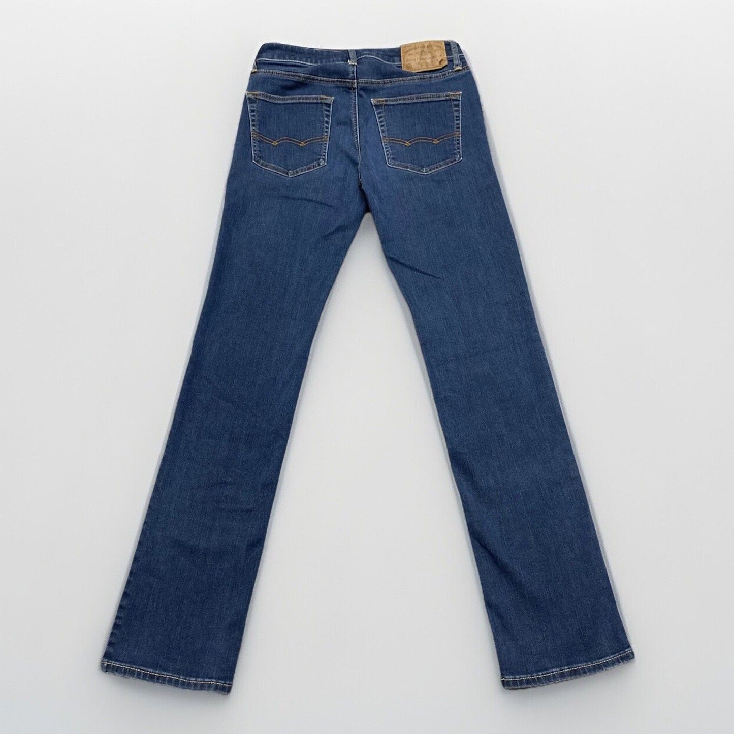 American Eagle Active Flex Original Straight Men's Size 28x34 Dark Blue Denim