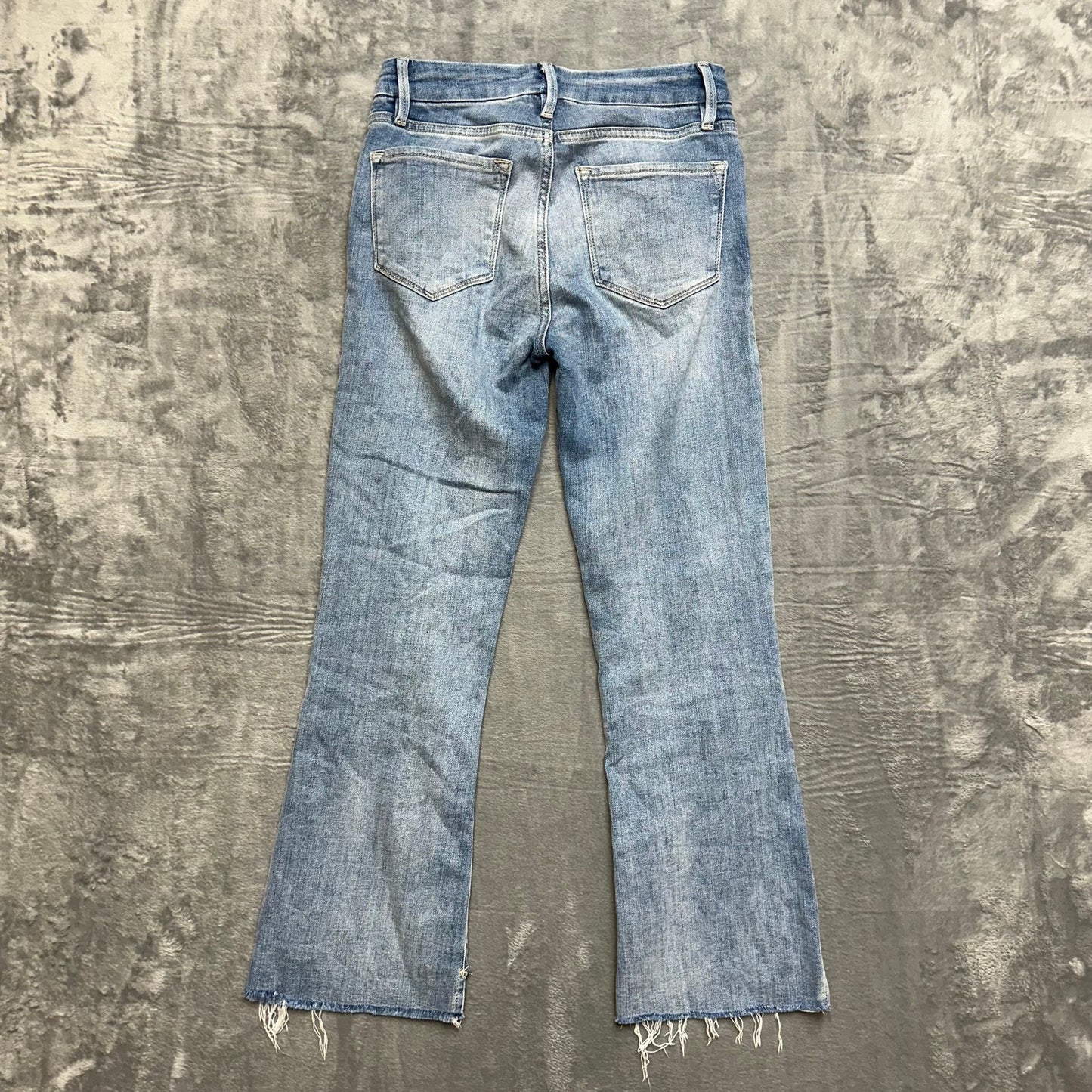 FRAME Bootcut Cut Off Jeans Women's Size 26 Blue Denim