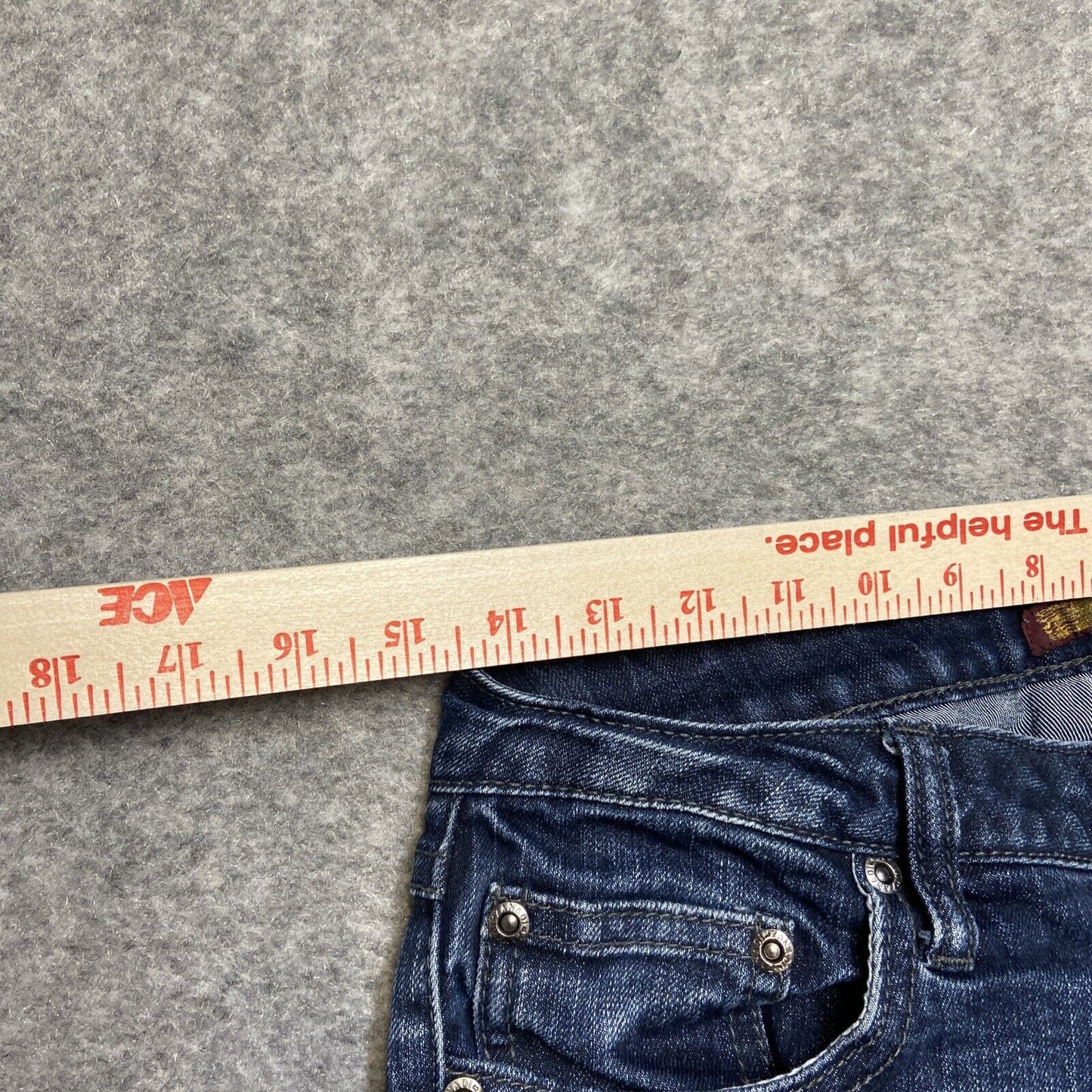 Zana Di Premium Skinny Jeans Women's Size 9 Dark Wash Faded Denim