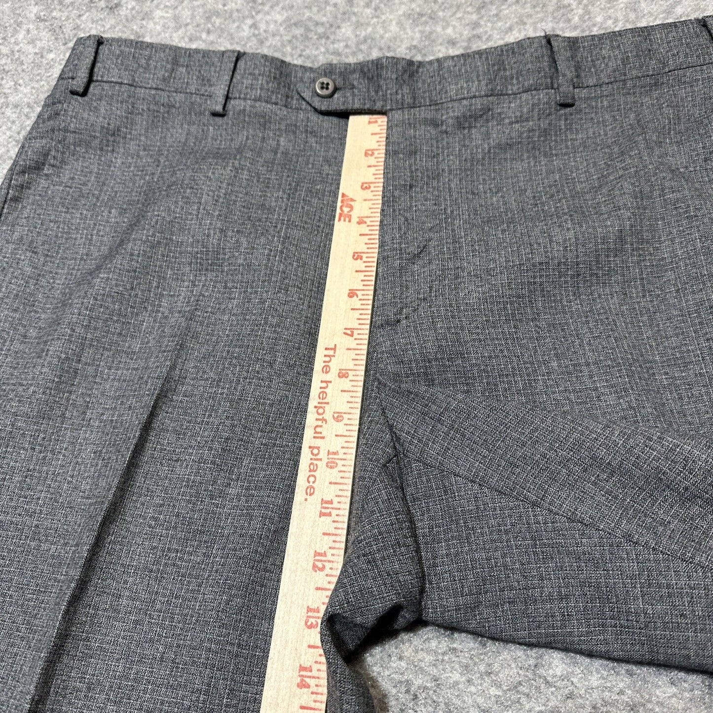 Zanella For Nordstrom Devon Men's Dress Pants Size 38x30 Gray Medium Wash Denim