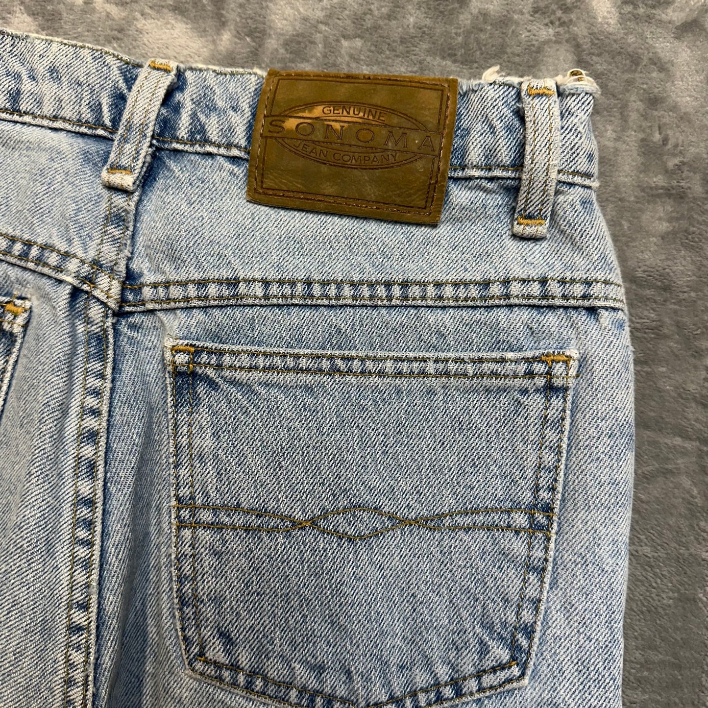 SONOMA Slim Straight Jeans Women's Size 9 Blue Denim