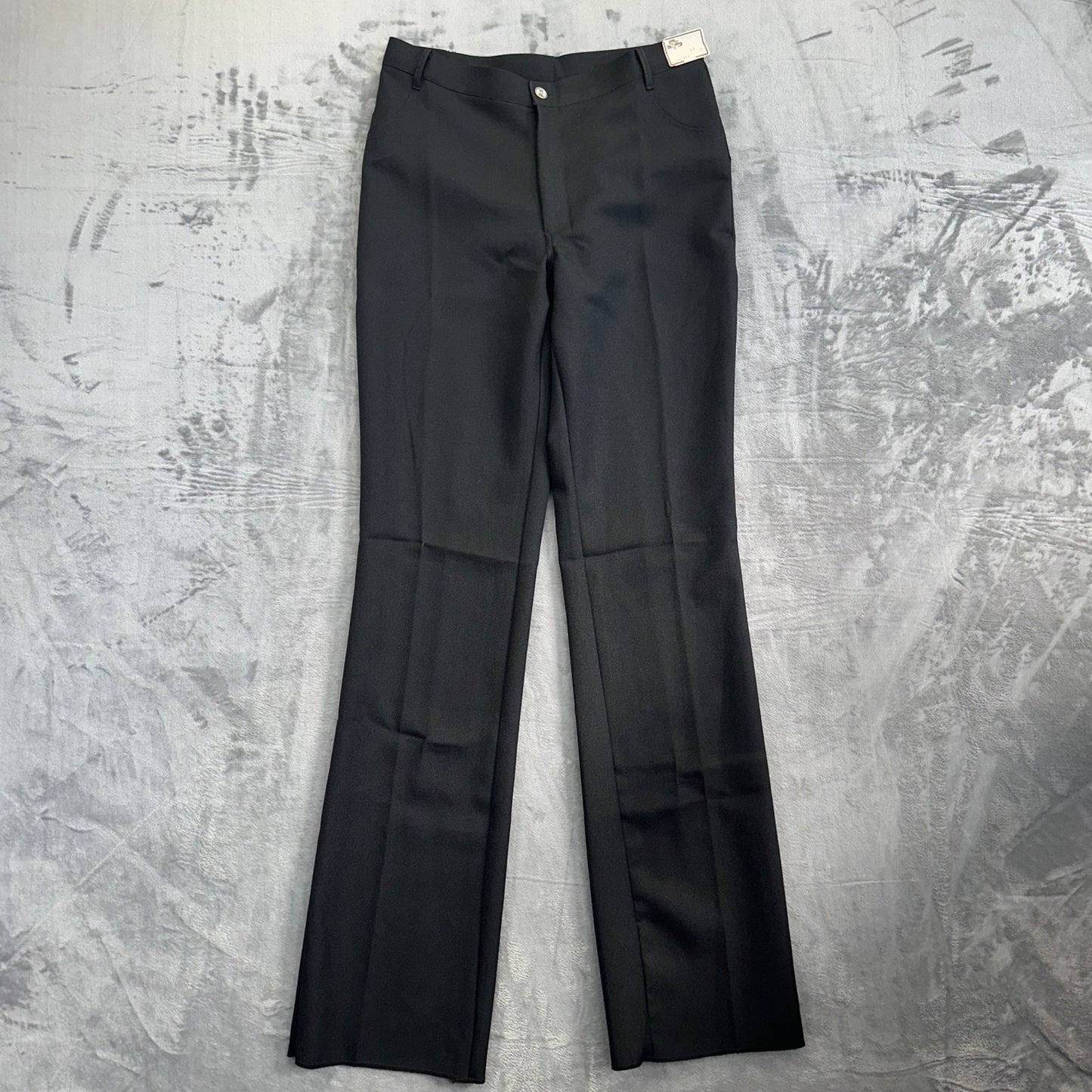 Vintage New Mesquite Women's Flared Western Show Pants Size 32 Black