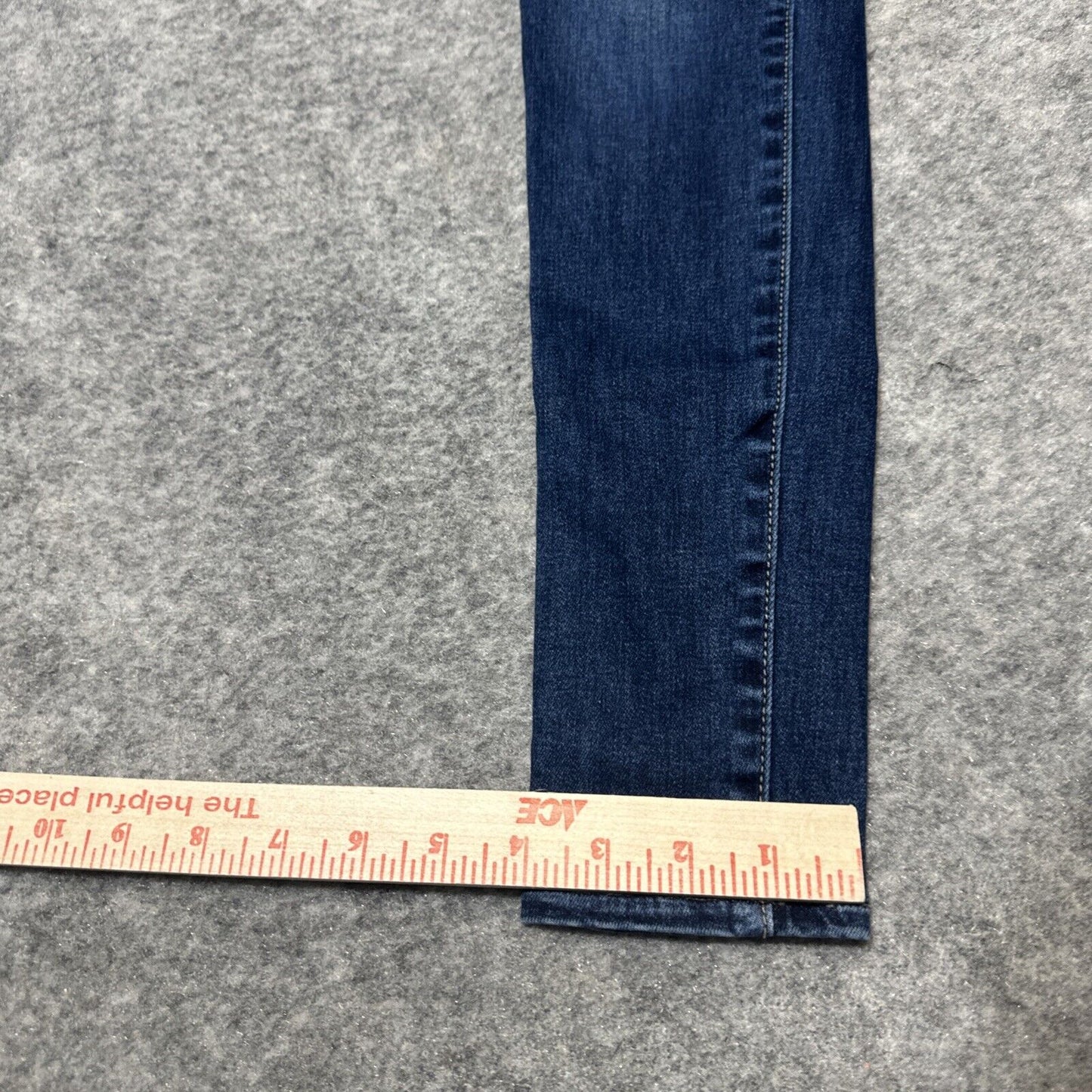 American Eagle Next Level Stretch Women's Hi Rise Jegging Size 00 Blue Dark