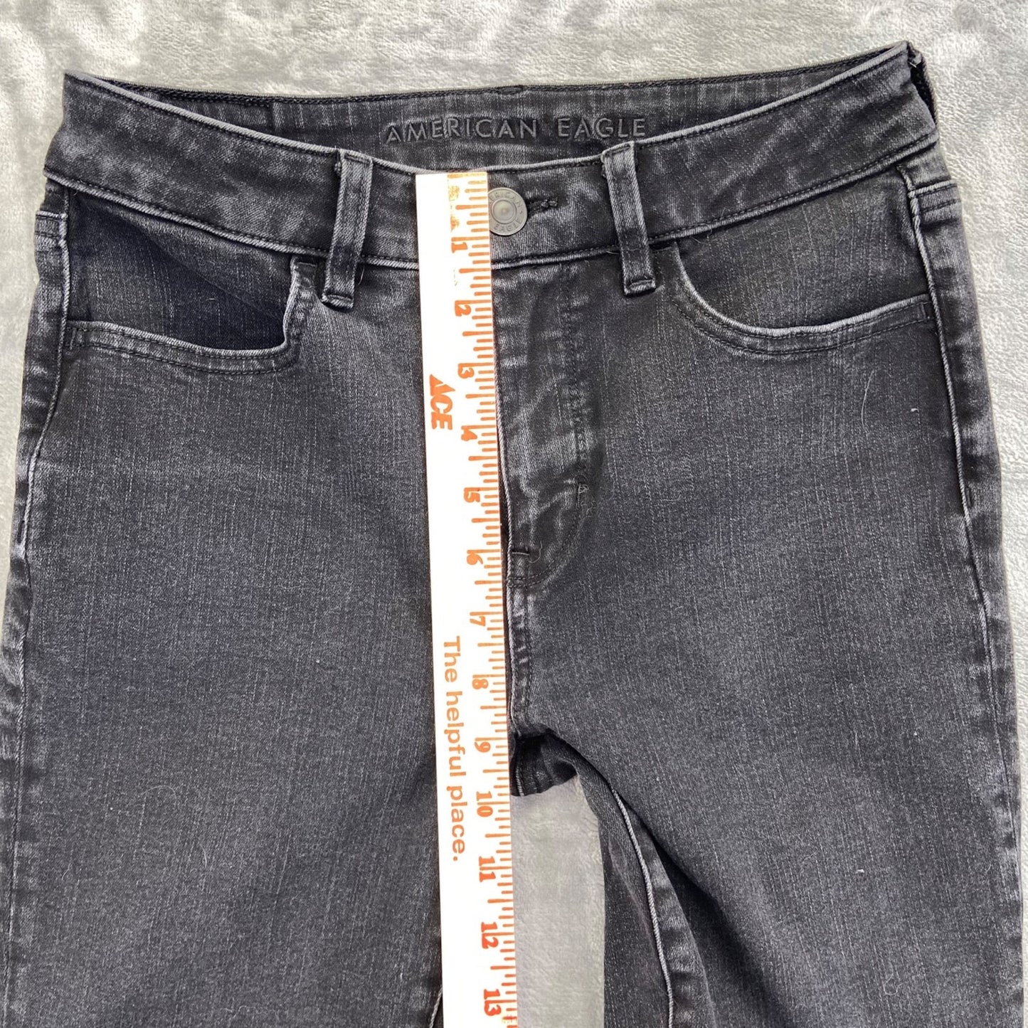 American Eagle Women's The Dream Jean Skinny Jeans Size 6 Black
