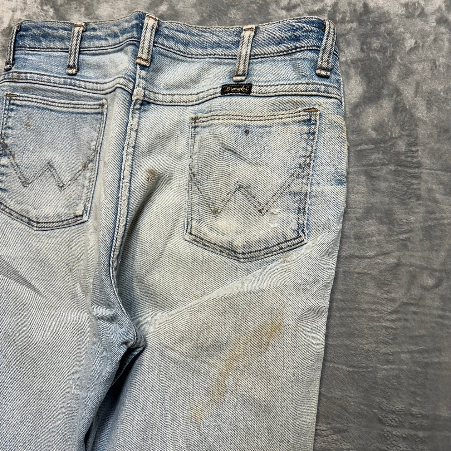 Wrangler Bootcut Jeans Women's Size 33 Blue Denim