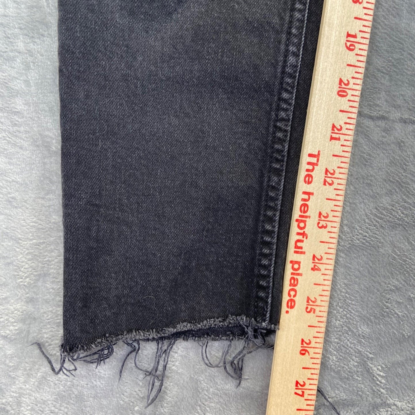 GAP Women's Vintage Slim Mid Rise Jeans Black Size 27 #534424