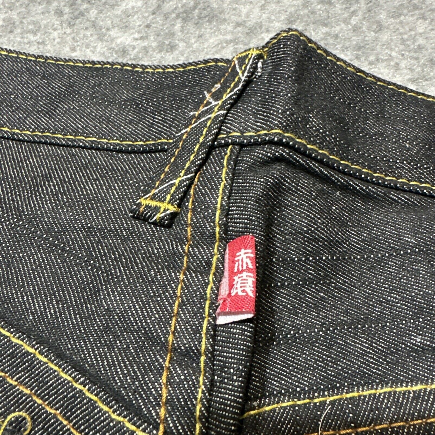 New Red Monkey Company Martin Ksohoh Baggy Wave Jeans Mens 32 Dark Blue Denim