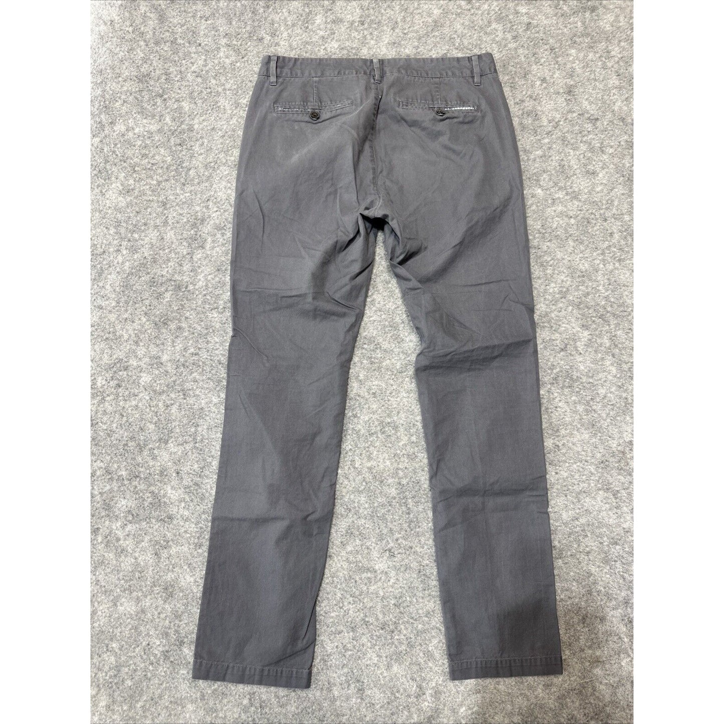 Bonobos Tailored Men's Size 31/32 Gray Light Wash Chino Pants