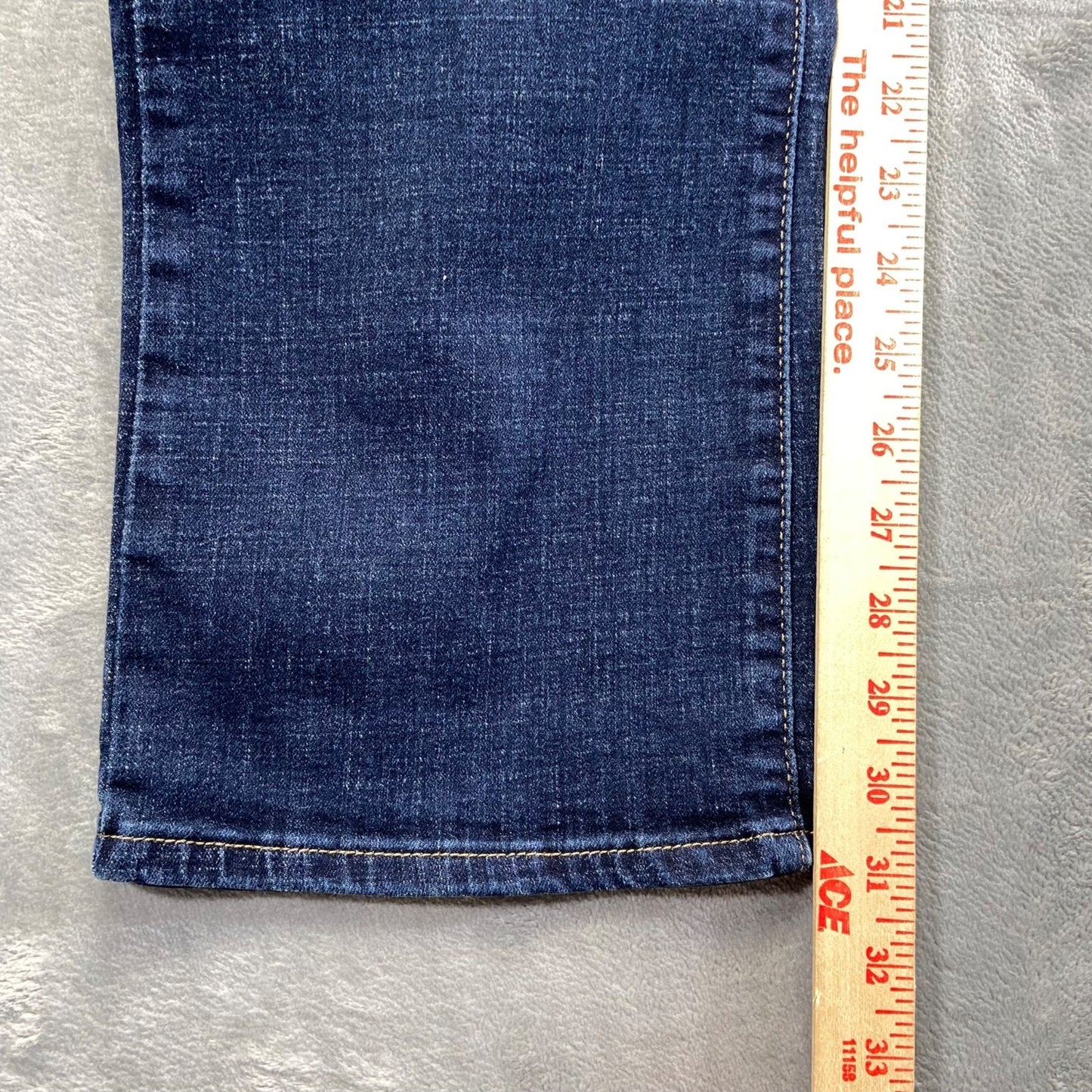 Levi's Classic Bootcut Women's Jeans Size 12 Dark Blue Denim