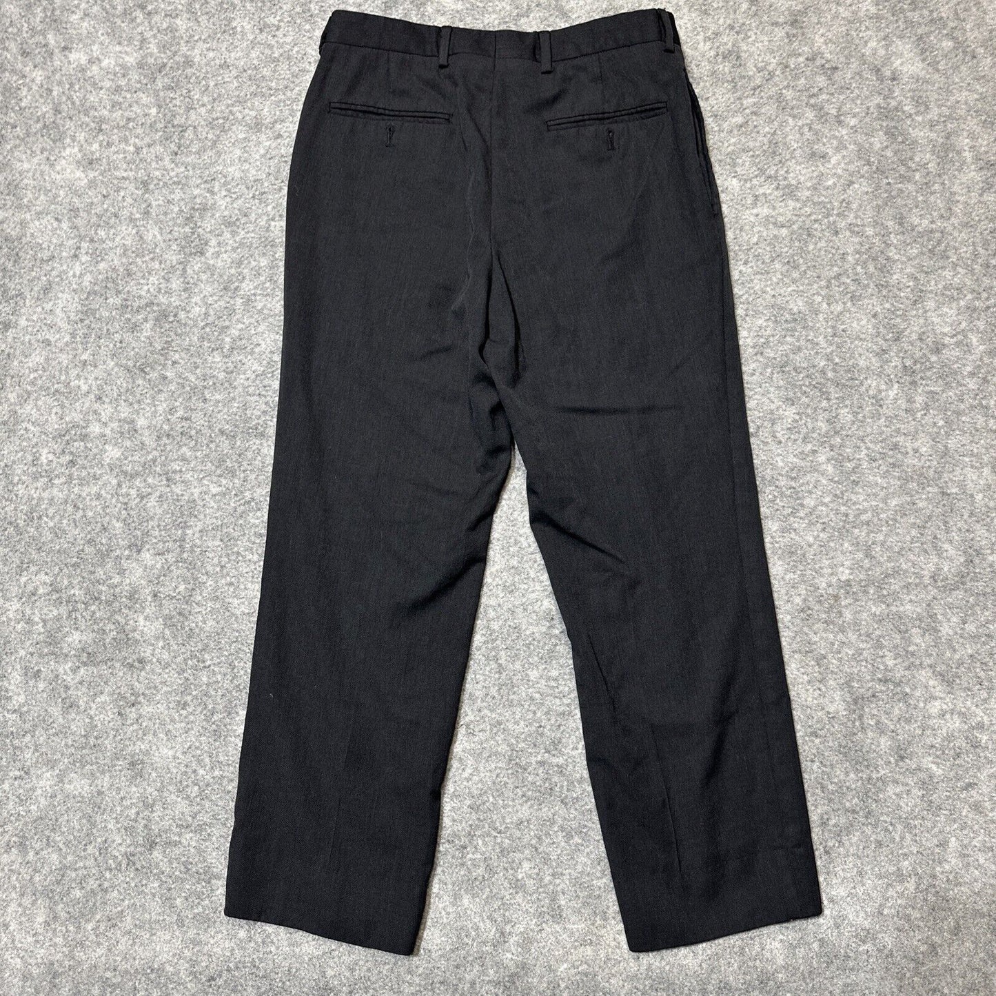 Pronto Uomo Platinum Men's Dress Pants Size 30 Black Pants