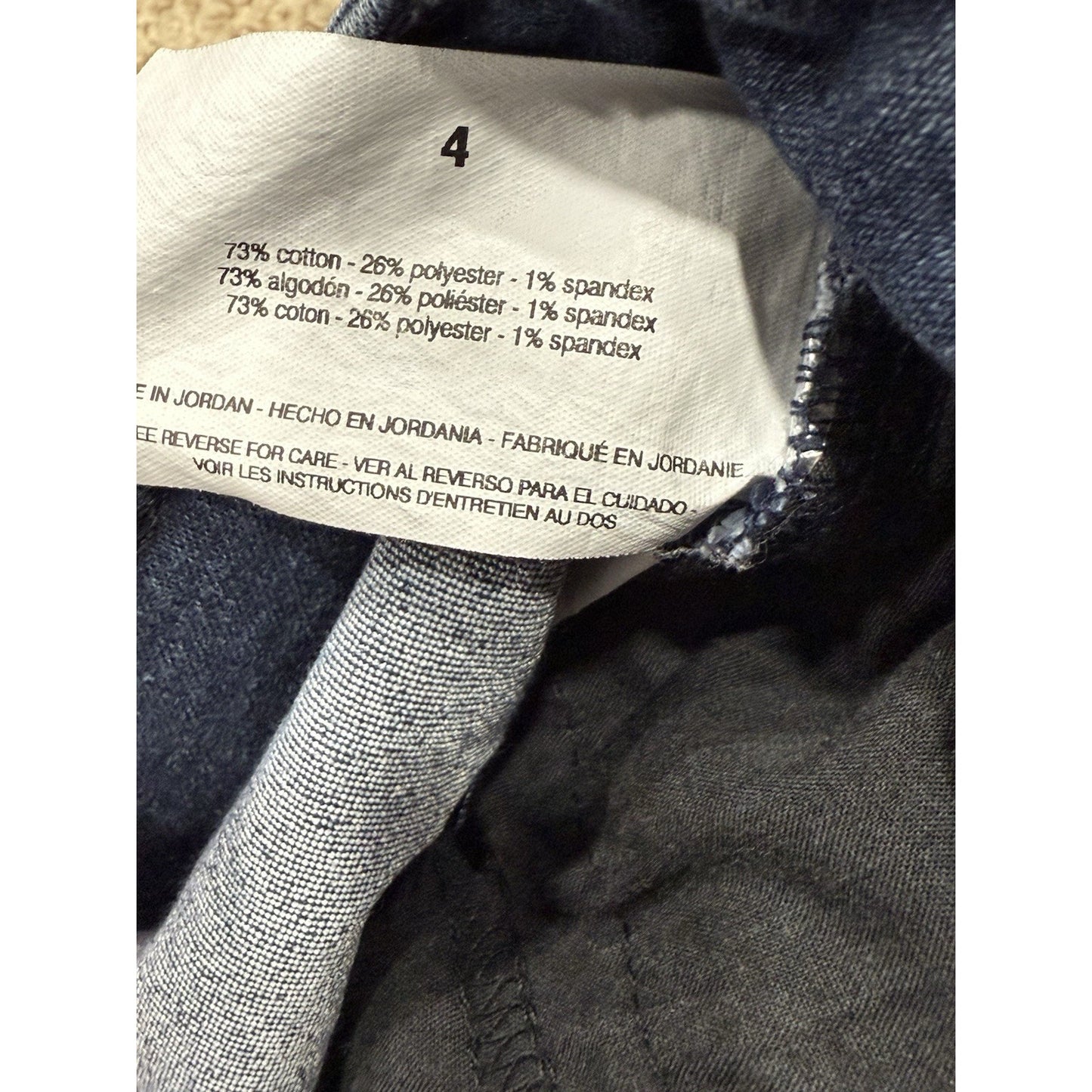 Bandolino Jeans Women's Size 4 Blue Medium Wash Skinny Jeans