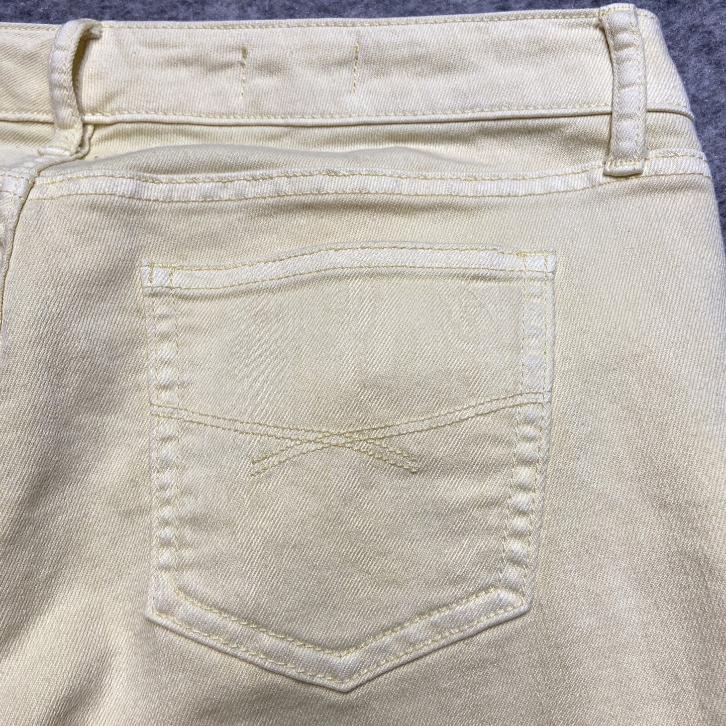 Gap 1969 Always Skinny Jeans Women's Size 30/10r Yellow Denim