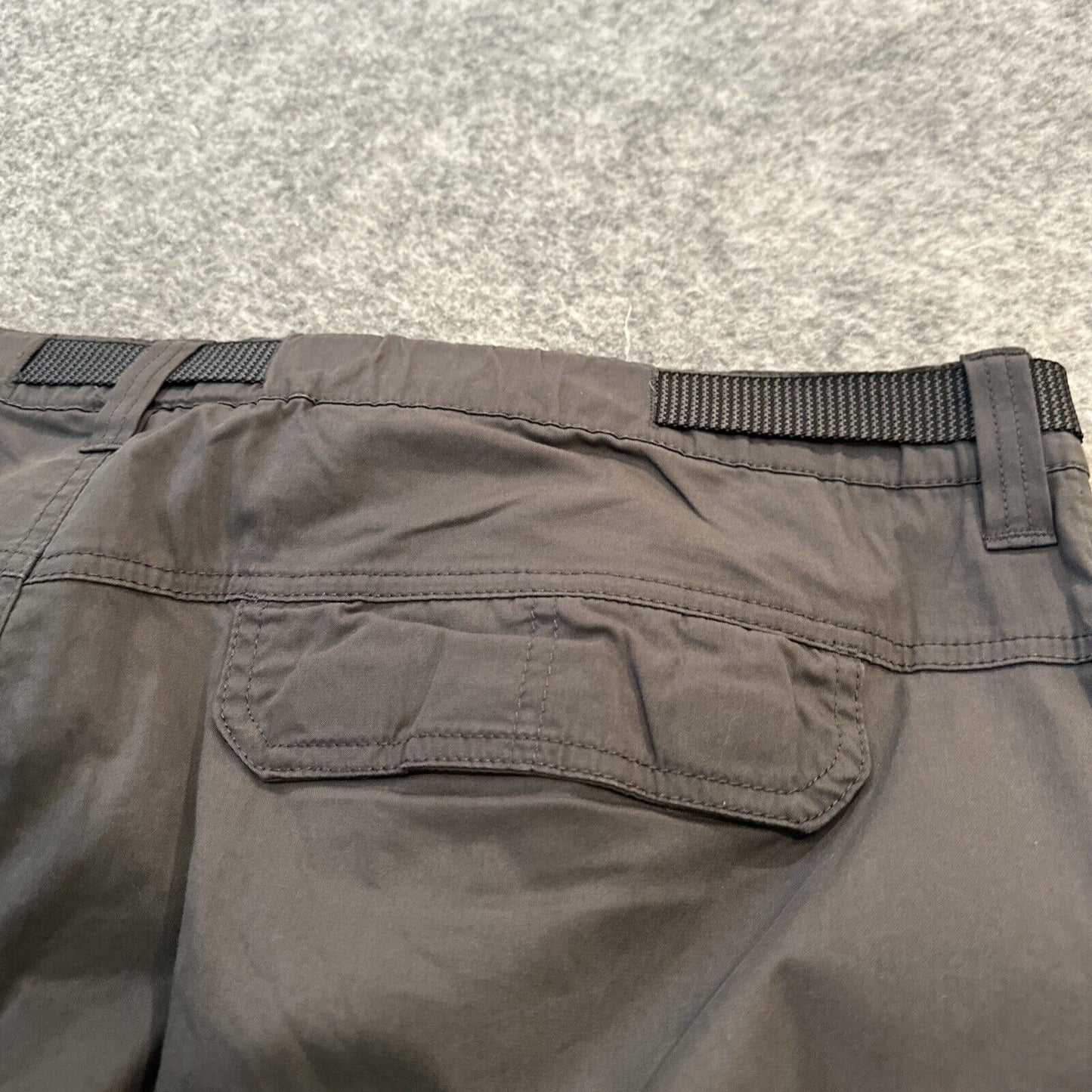 The BC Clothing Co. Men's Reversible Hiking Cargo Pants Size 30 Brown Dark