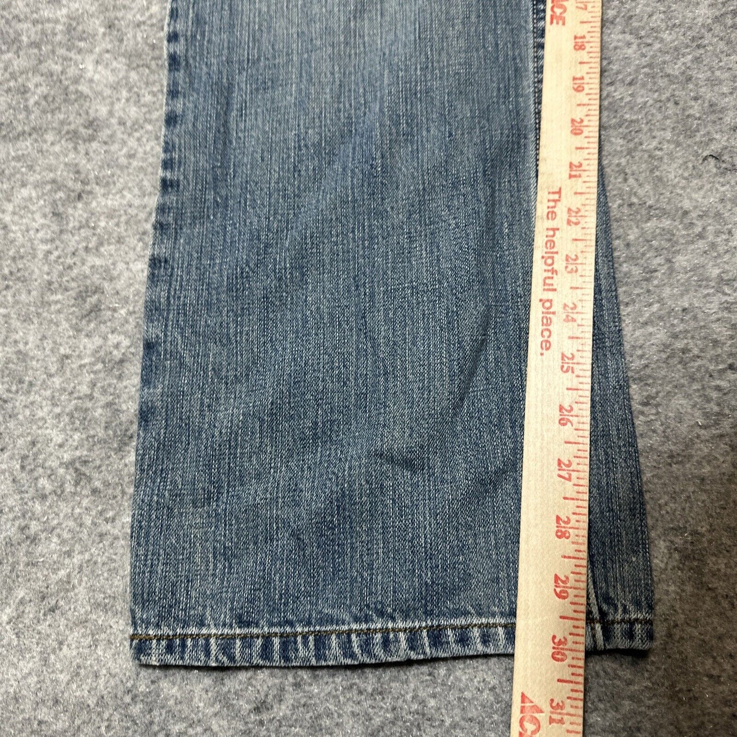 Vintage Wrangler Straight Fit Jeans Men's Size 36x30 Blue Light Wash Denim