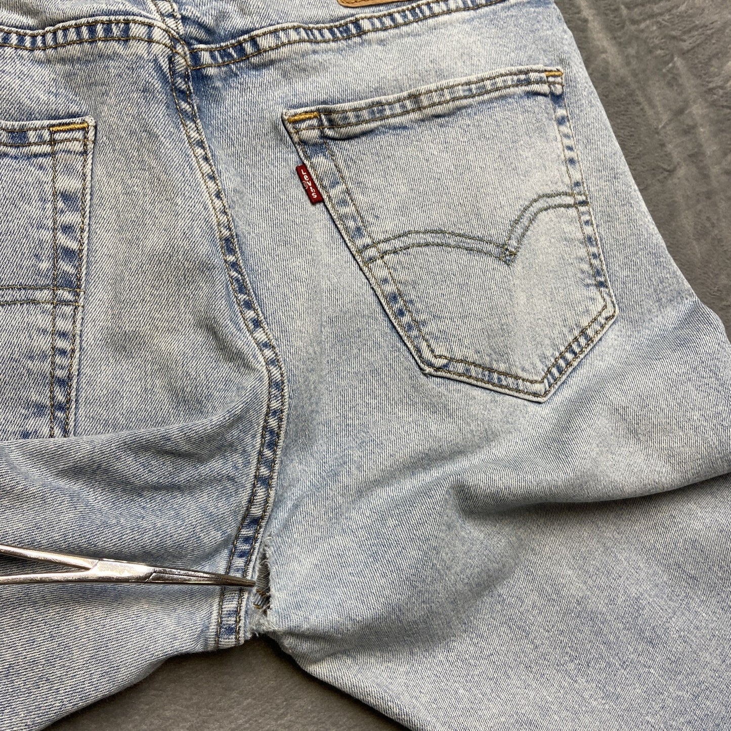 Wholesale Lot of 3 Levi's 508 511 514 Work Jeans Men's Size 36x30 Blue Grade A/B