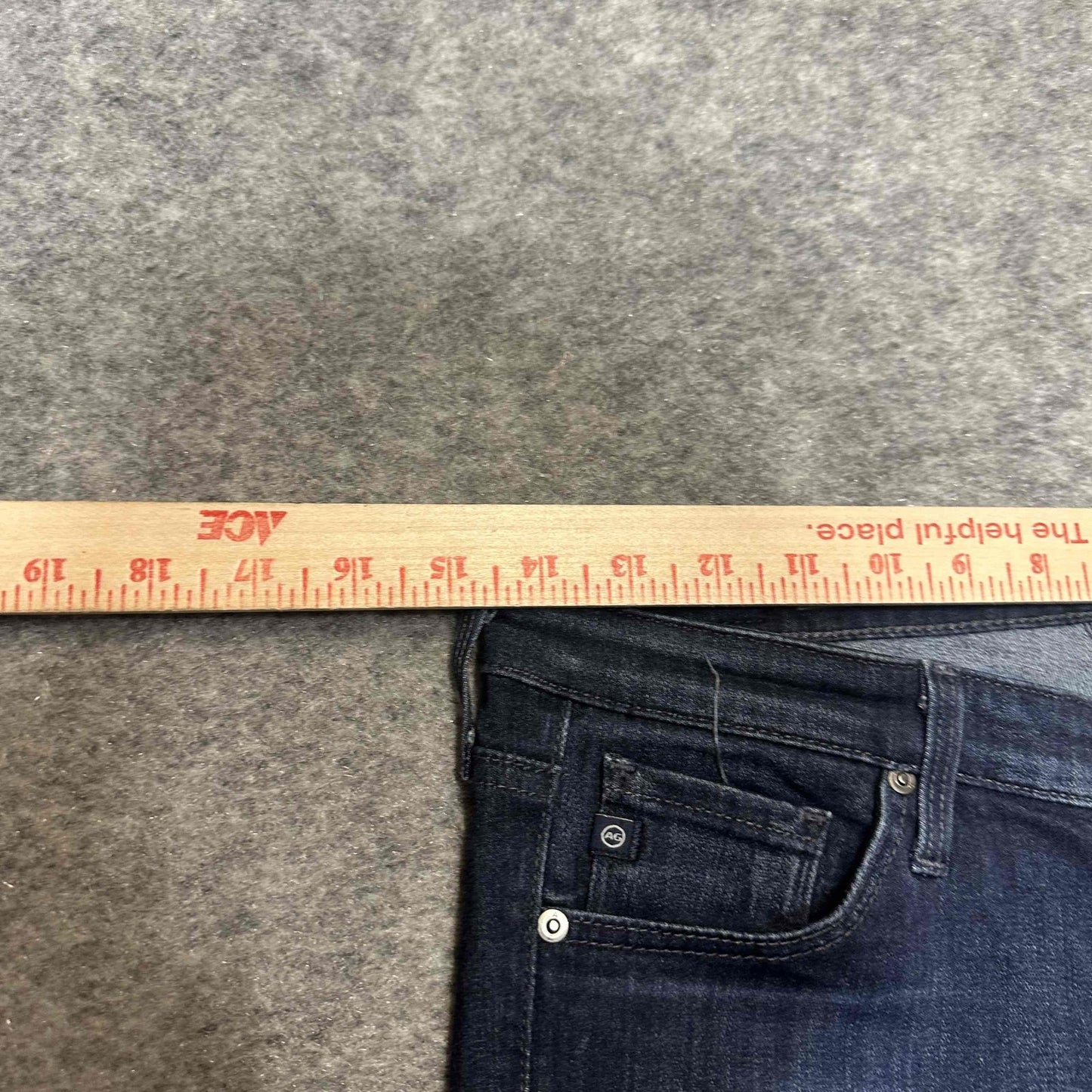AG Adriano Goldschmied The Legging Ankle Women's Skinny Jeans Size 27R Blue Dark