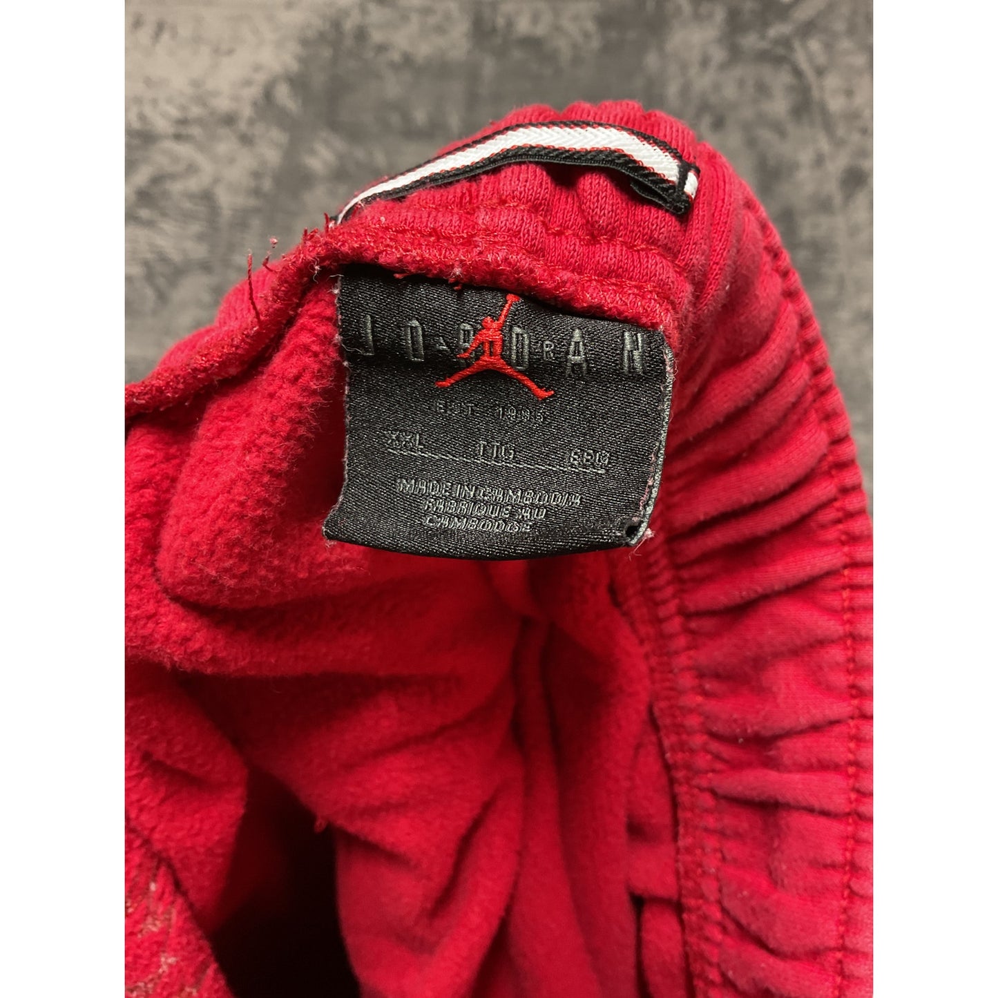 Air Jordan Bermuda Shorts Men's Size 2XL Red