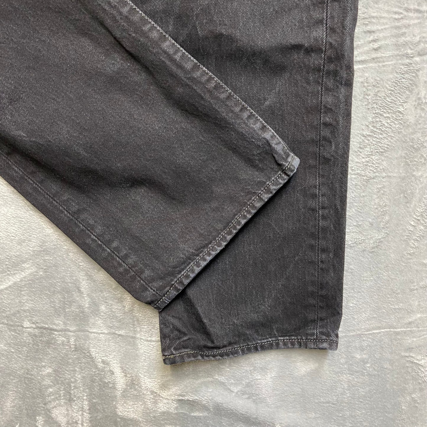 Levi's 501 Straight Jeans Men's Size 38x30 Black Button-Fly Denim