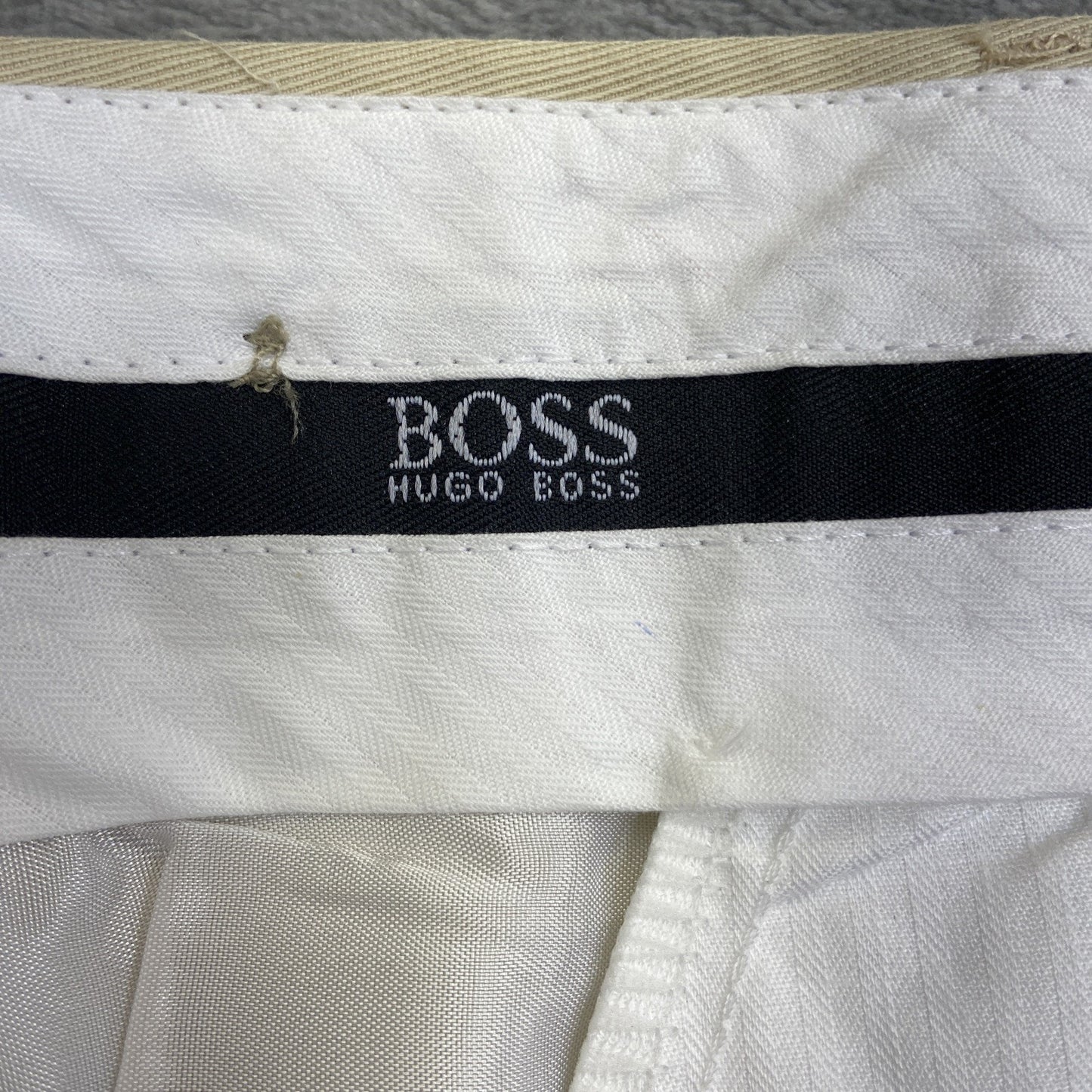 Boss Hugo Boss Hooker Pleated Dress Pants Men's Size 36R Beige