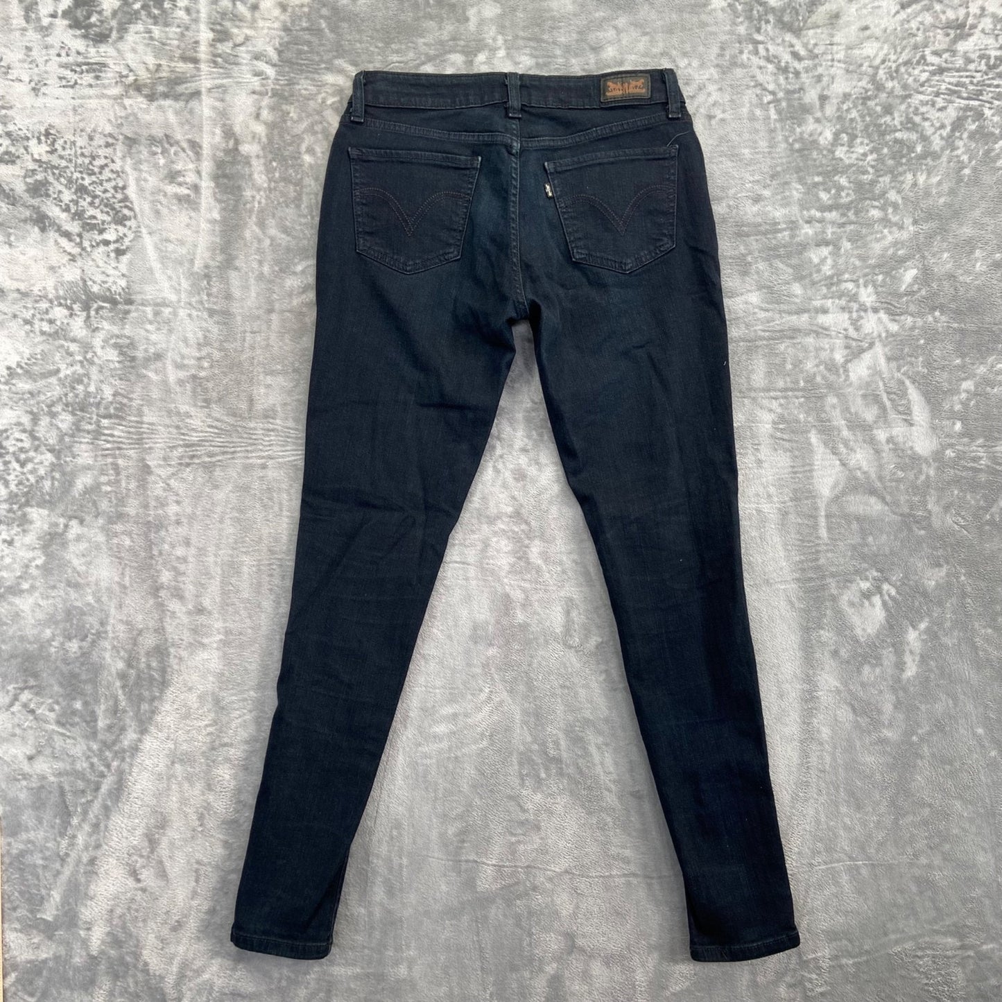 Levi's 535 Legging Skinny Jeans Women's Size 28 Dark Blue Denim