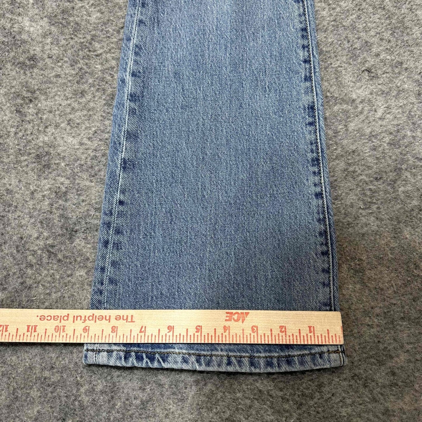 BDG Urban Outfitters Women' Distressed High Rise Flared Jeans Size 26 Blue Denim