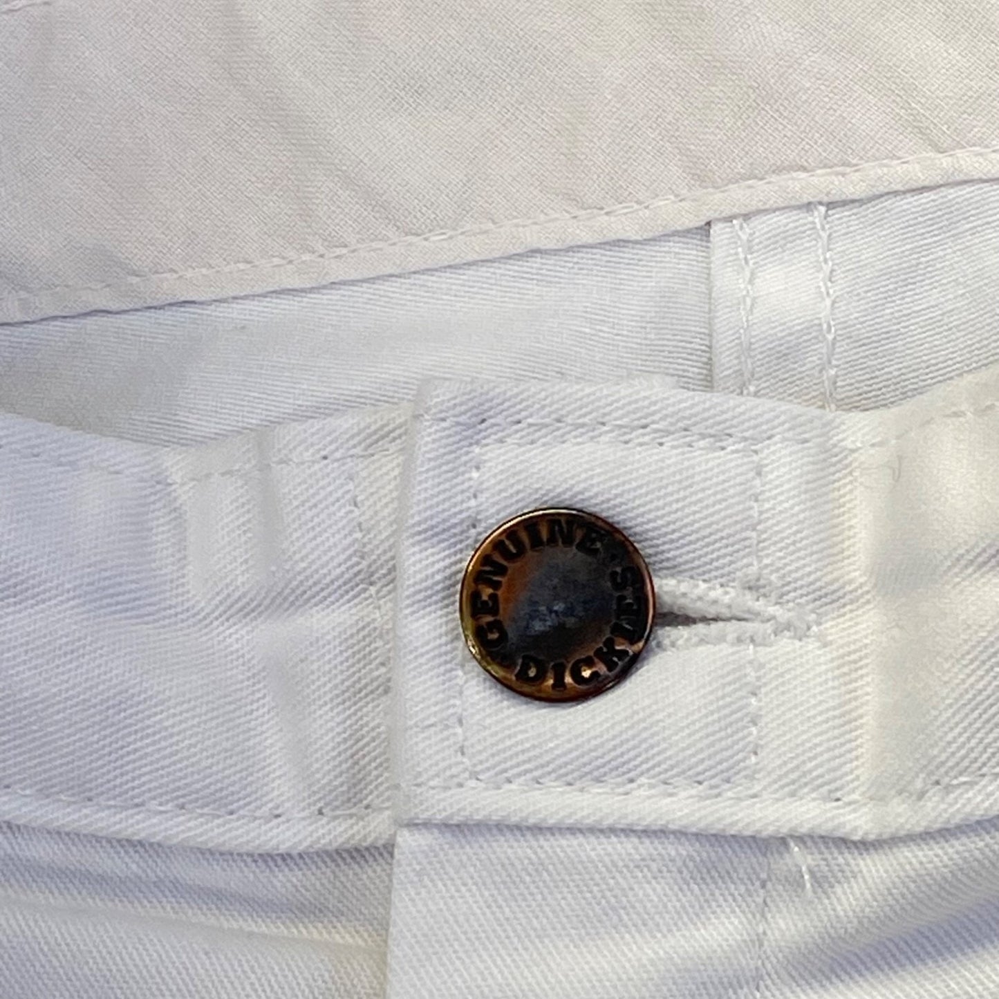 Dickies Men's Carpenter Pants Straight White Size 4