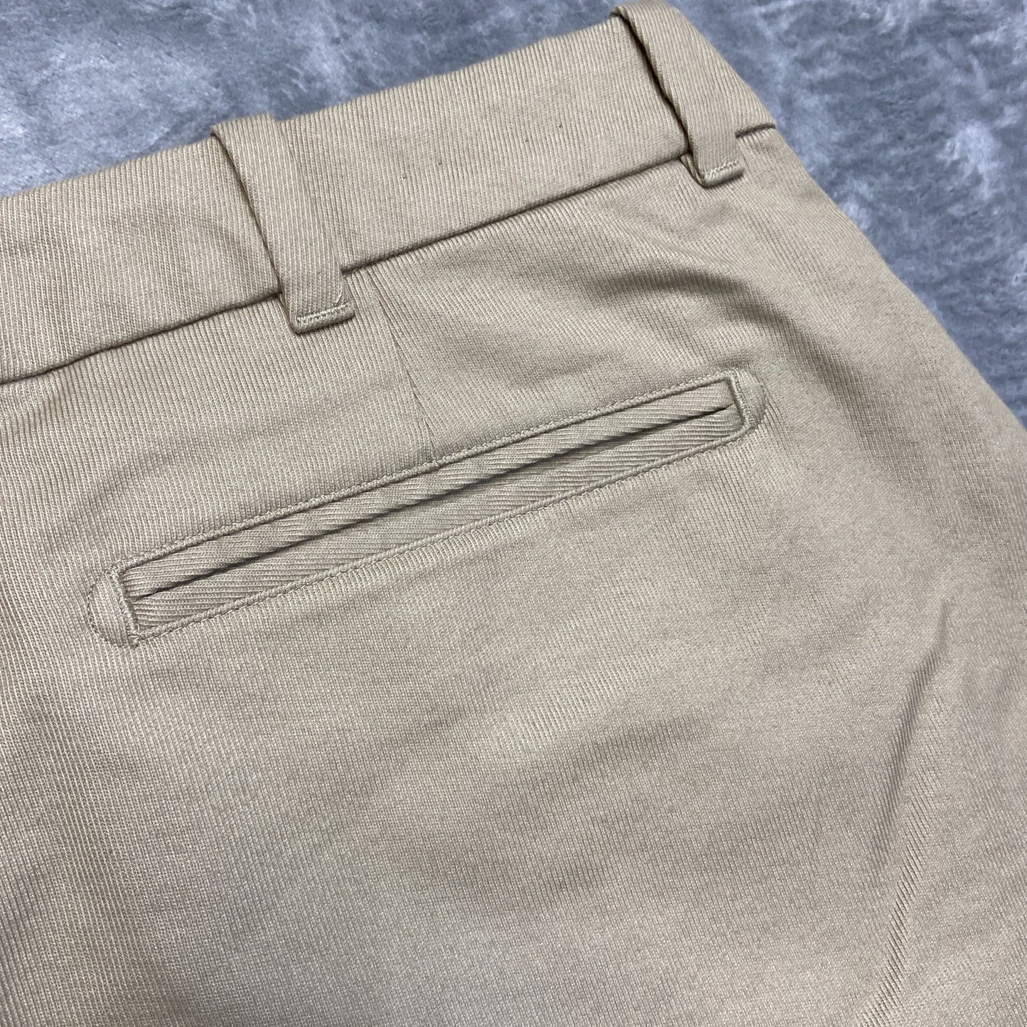 Bobby Jones Peruvian Pima Chino Pants Men's Size 40 Tan Beige Pleated