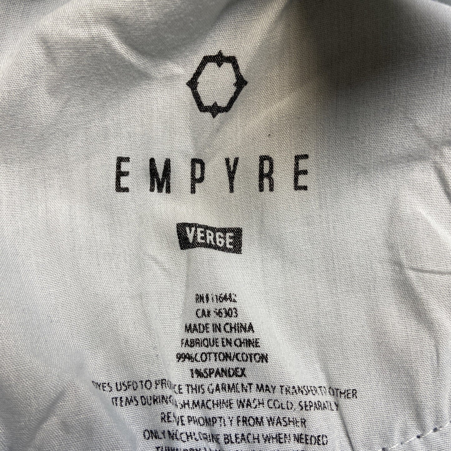 Empyre Verge Skinny Jeans Men's Size 28x28 Blue Light Wash Denim