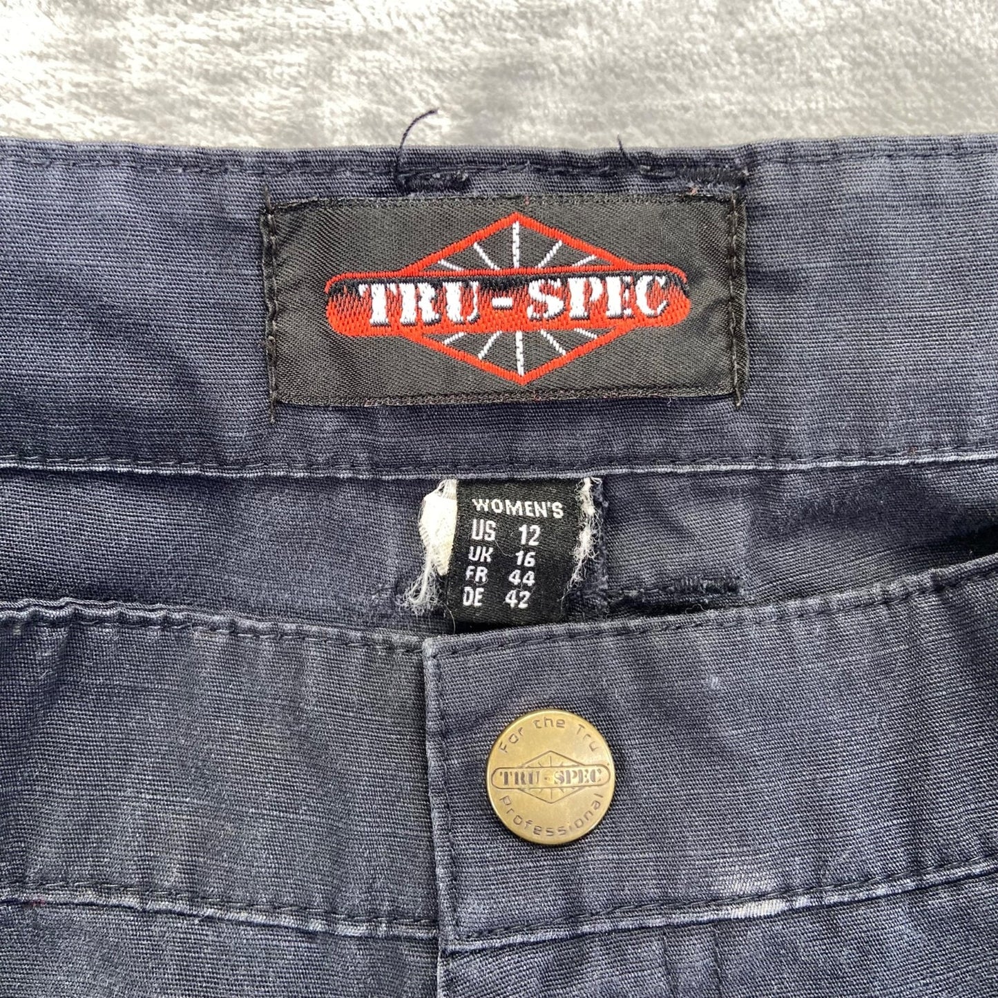 Tru Spec Women's Cargo Ripstop Pants Size 12 Black