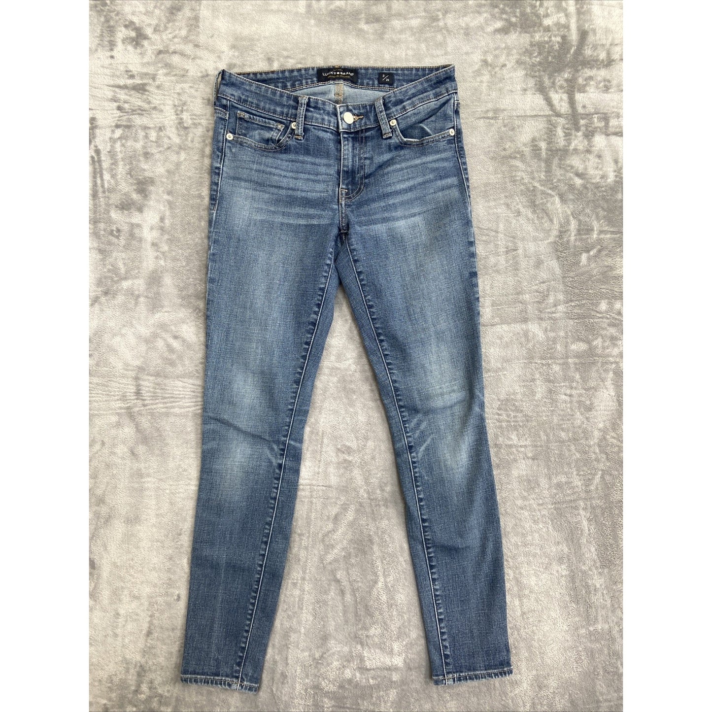 Lucky Brand Stella Skinny Jeans Women's Size 26 Blue Denim
