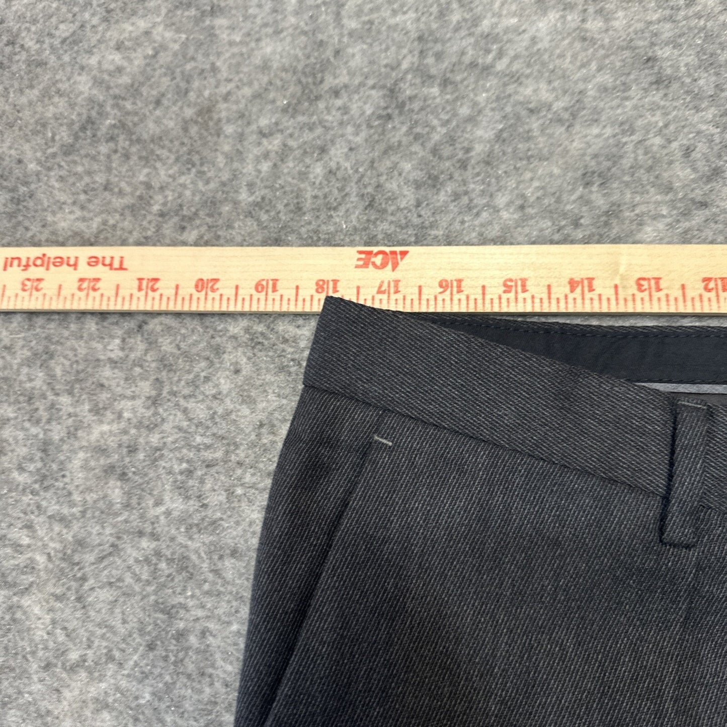 Hugo Boss Men's Straight Leg Pleated Dress Pants Size 36R Black Clip Pants