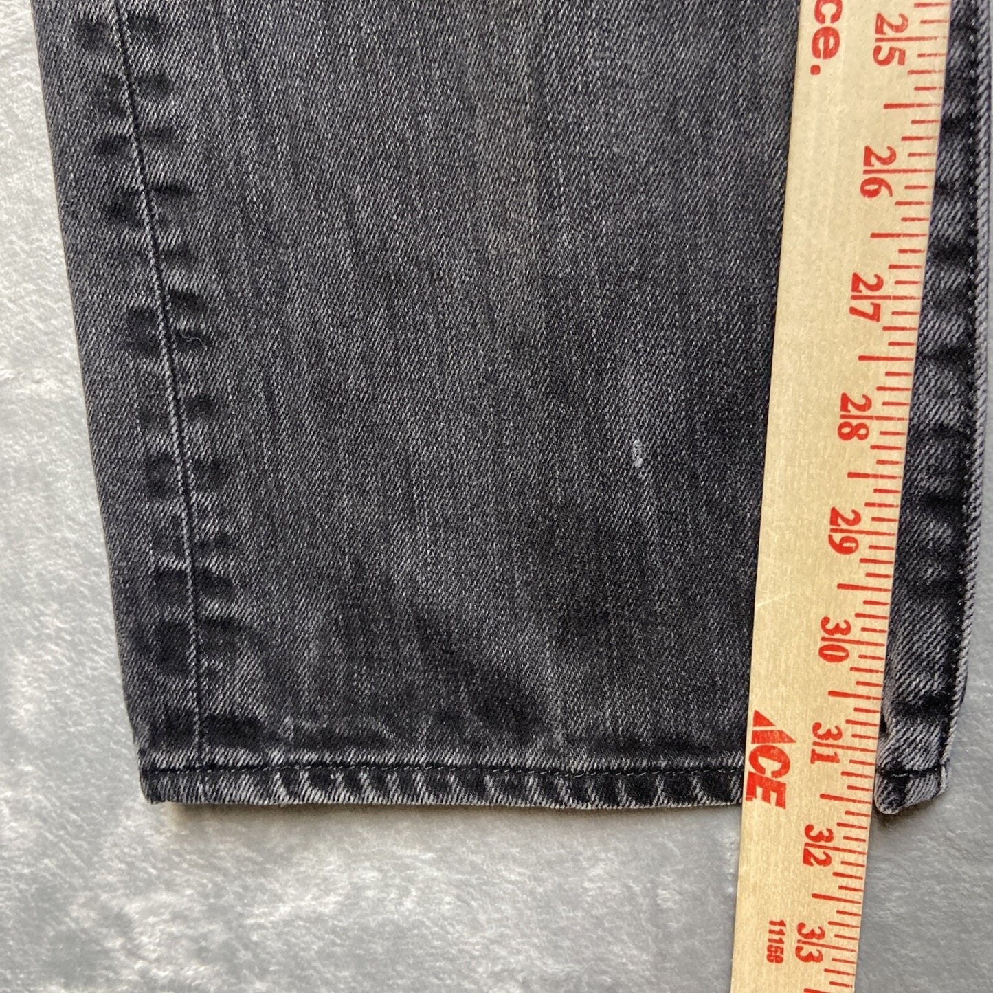 Levi’s 501 Straight Jeans Men’s Size 36x34 Black Denim
