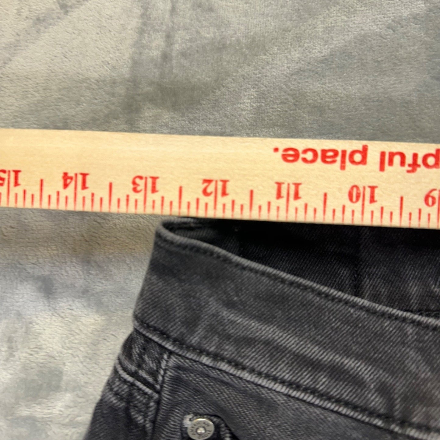 American Eagle Women's Highest Rise 90s Boyfriend Jeans Size 4 Black #534424