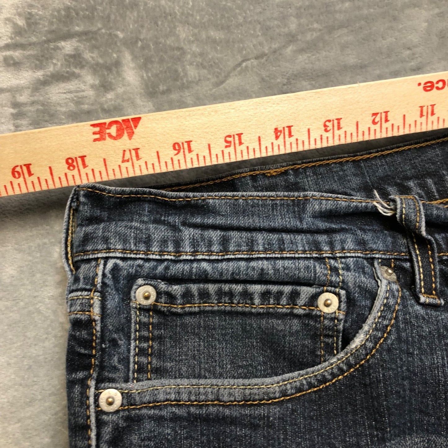 Wholesale Lot of 3 Levi's Slim Work Jeans Men's Size 38x30 Blue Denim