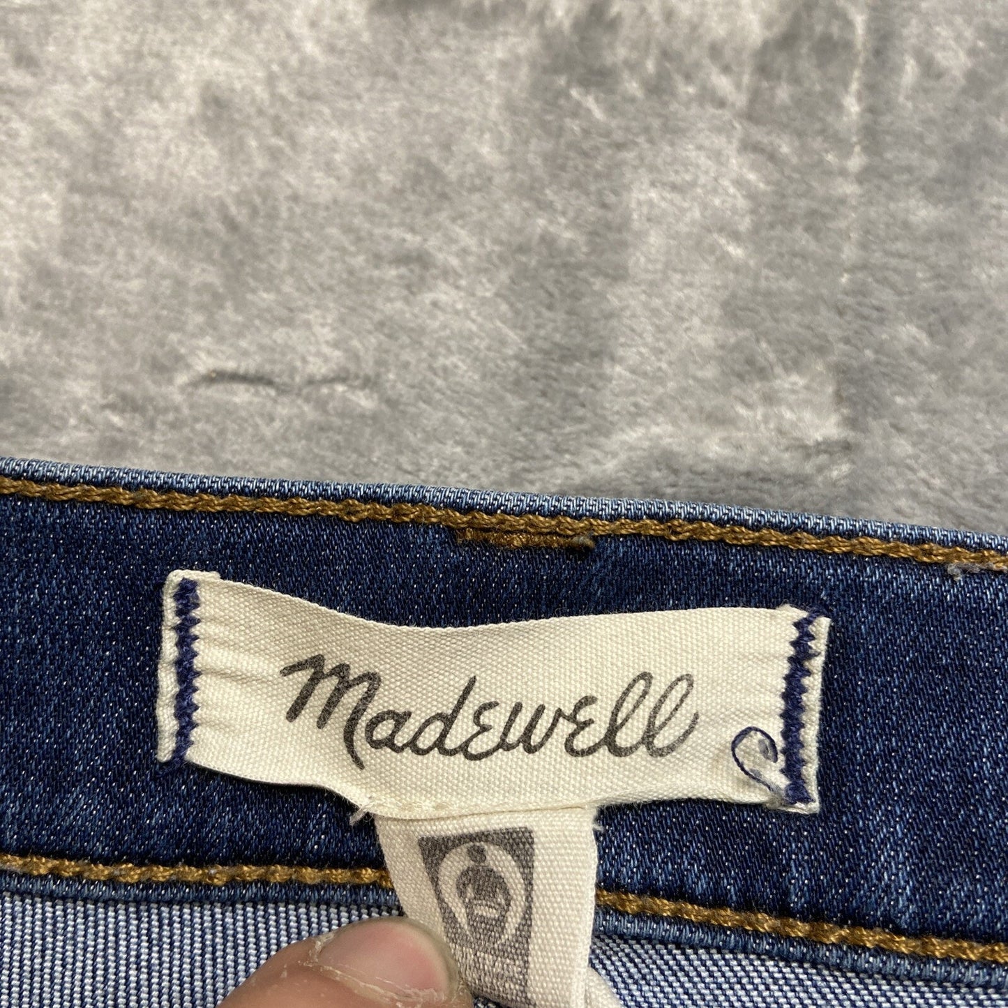 Madewell 10" High Rise Skinny Jeans Women's Size 29P Blue