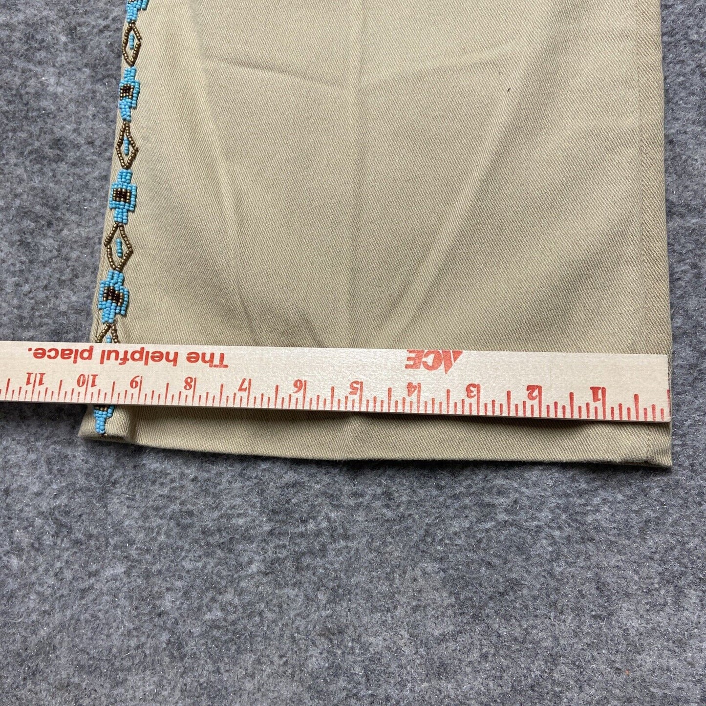 Vintage Lauren Ralph Lauren Western Straight Jeans Women's Size 22W Beige