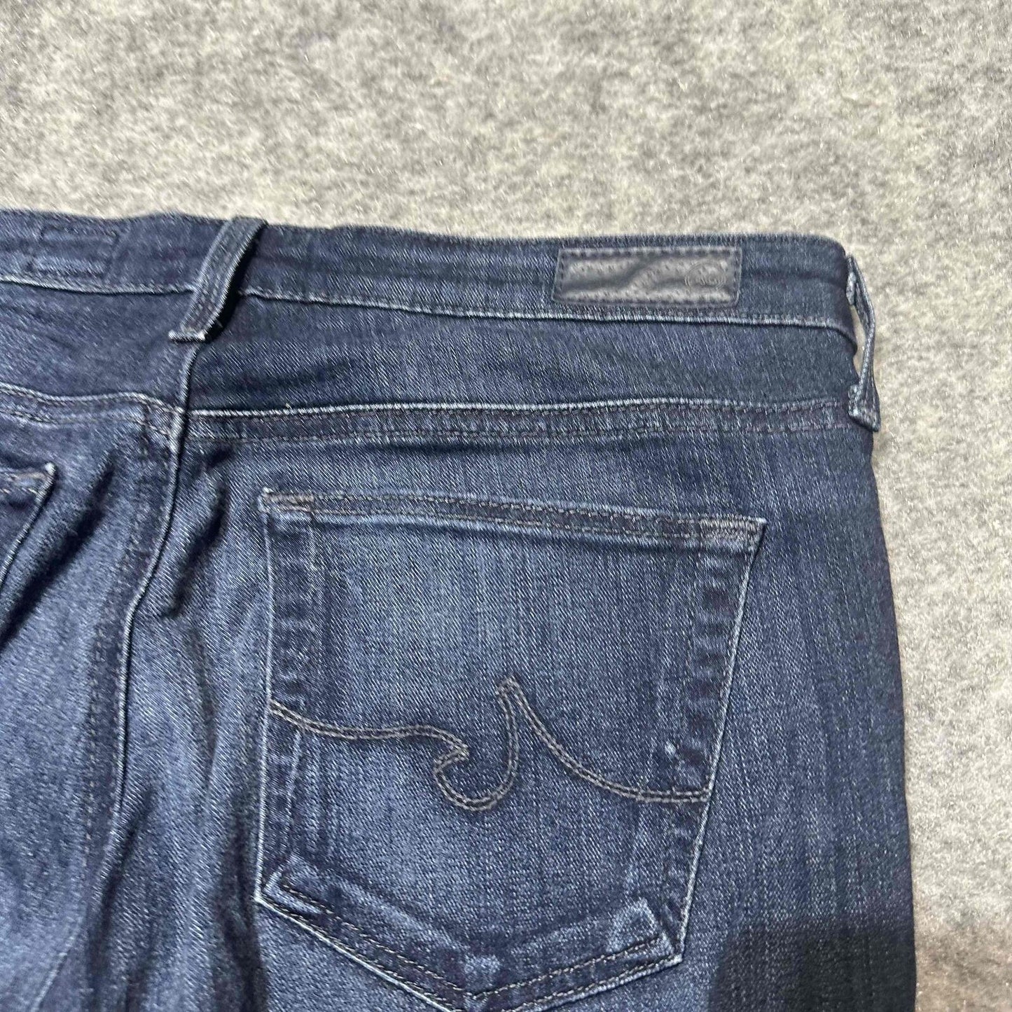 AG Adriano Goldschmied The Legging Ankle Women's Skinny Jeans Size 27R Blue Dark