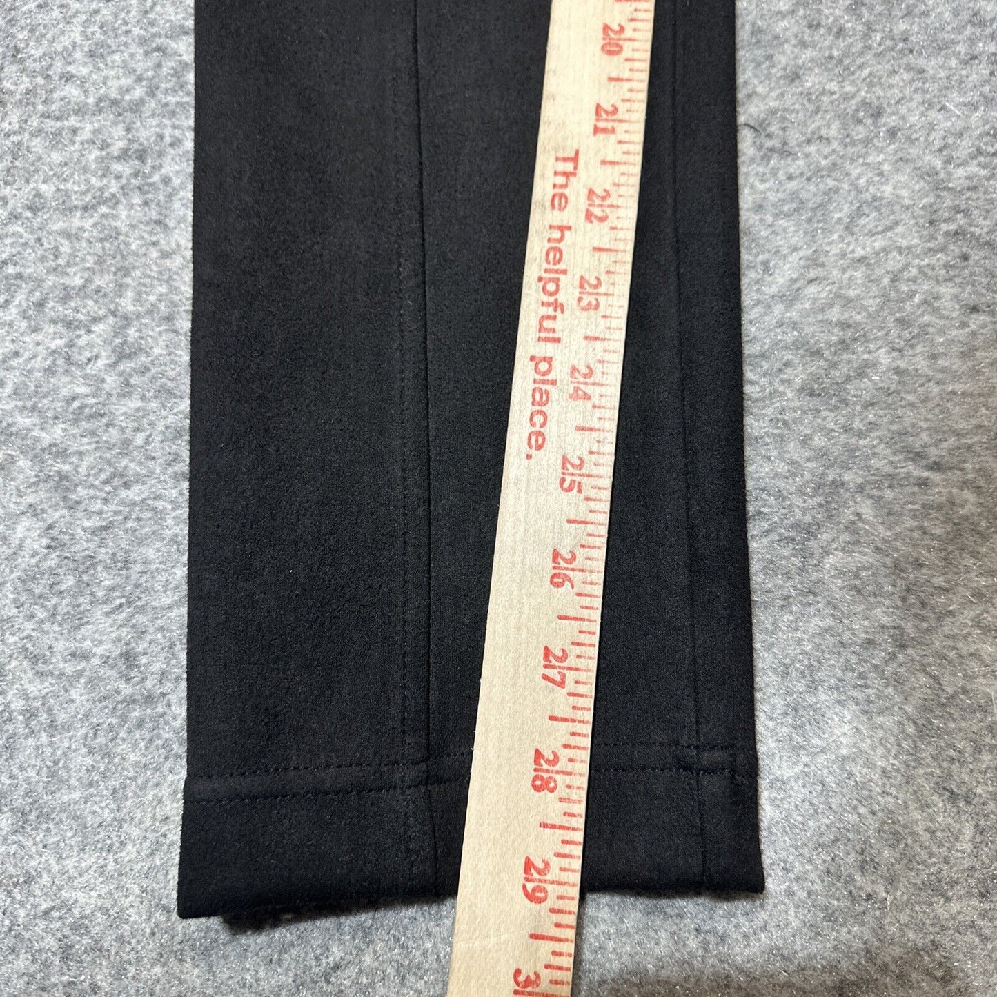 Andrew Marc Women's Velvet Leggings Size S Black