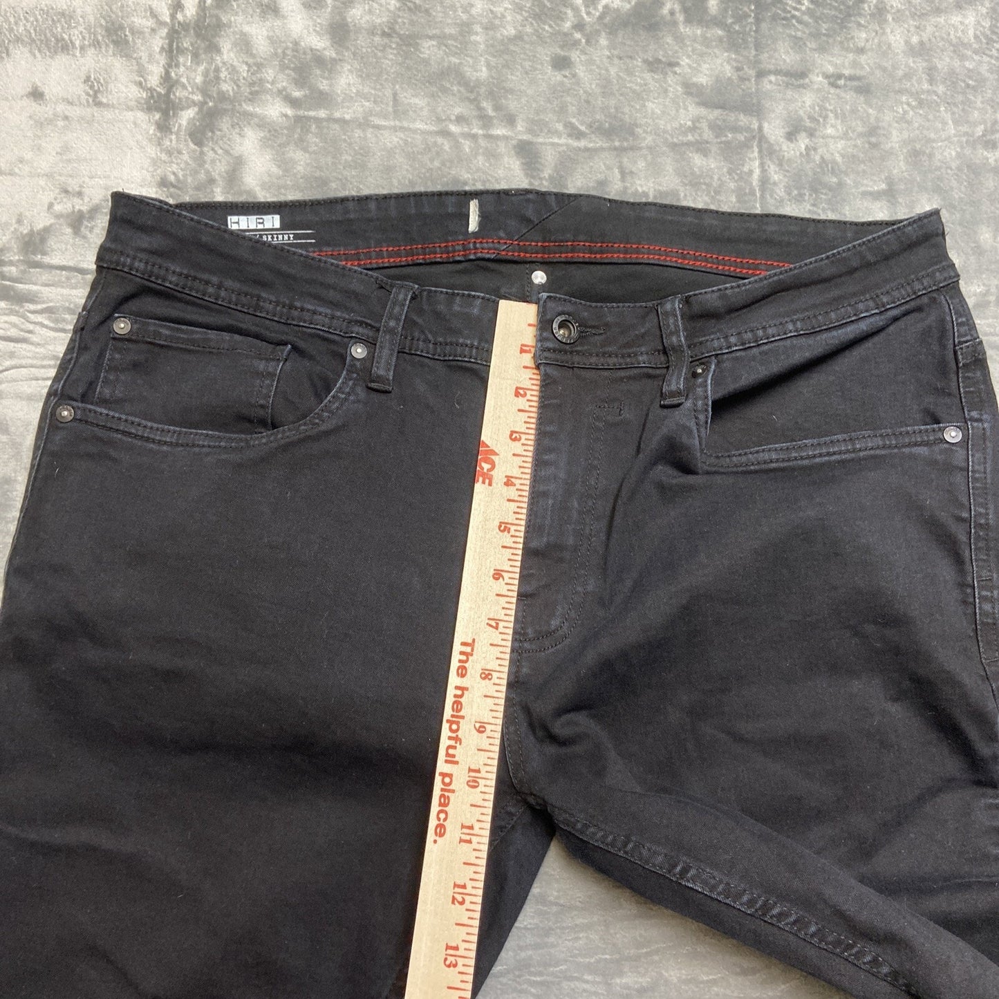 Projek Raw Future Flex Hiri Skinny Jeans Men’s Size 36 Black Denim