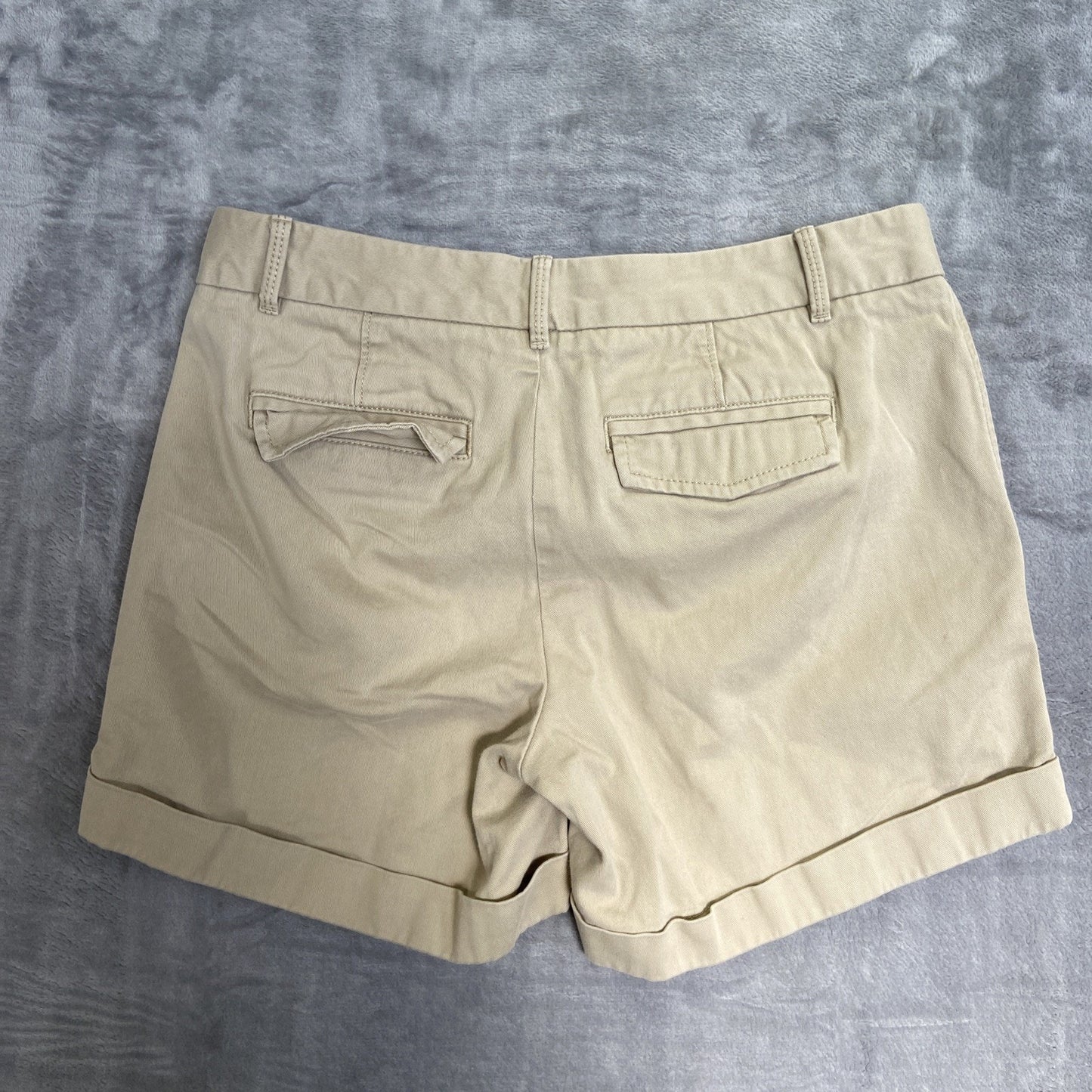 Banana Republic City Chino Shorts Women's 0 Beige Khaki