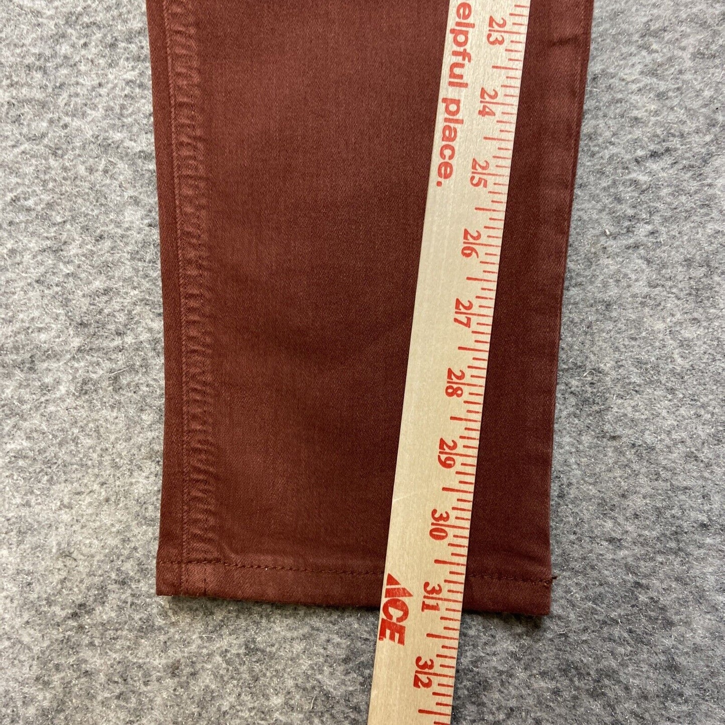 KUT From The Kloth Mia High Rise Fab AB Toothpick Skinny Jeans Women's 12 Red