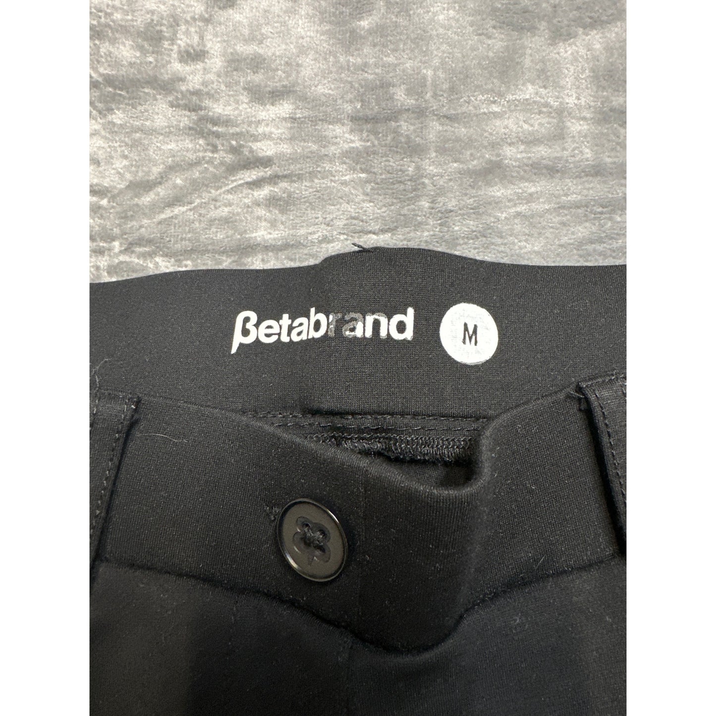 Betabrand Jeggings Stretcheble Pants Women's Size Medium Black